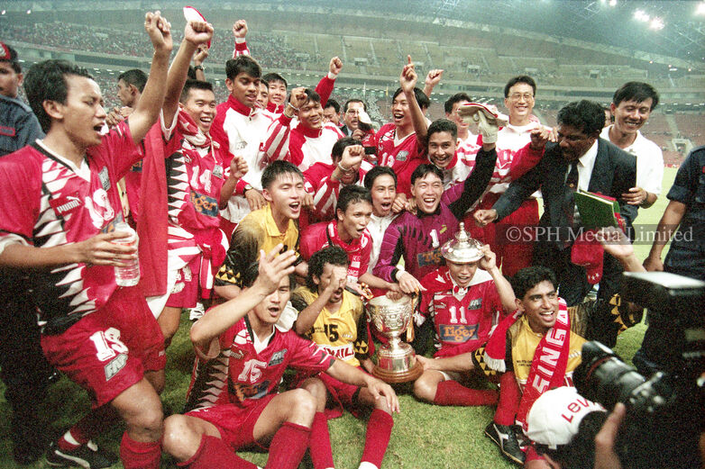Malaysa cup Champion Team, 1994 Print