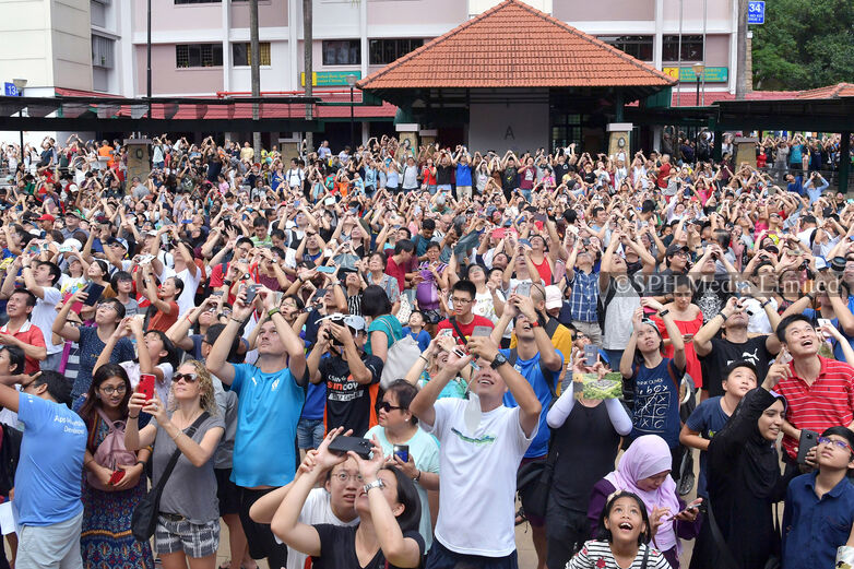 Look up in the sky, 2019 Print