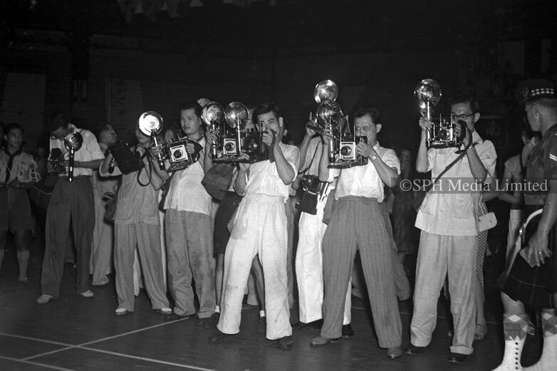 Press Photographers in