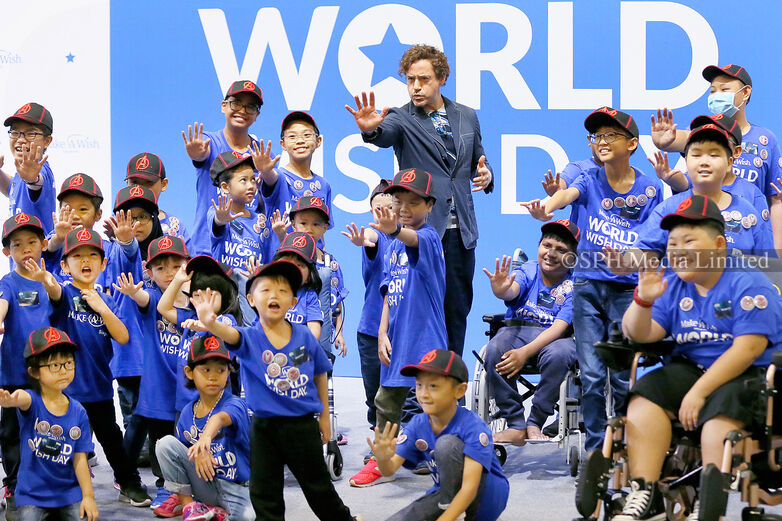 Robert Downey Jr in Singapore, 2018 Print