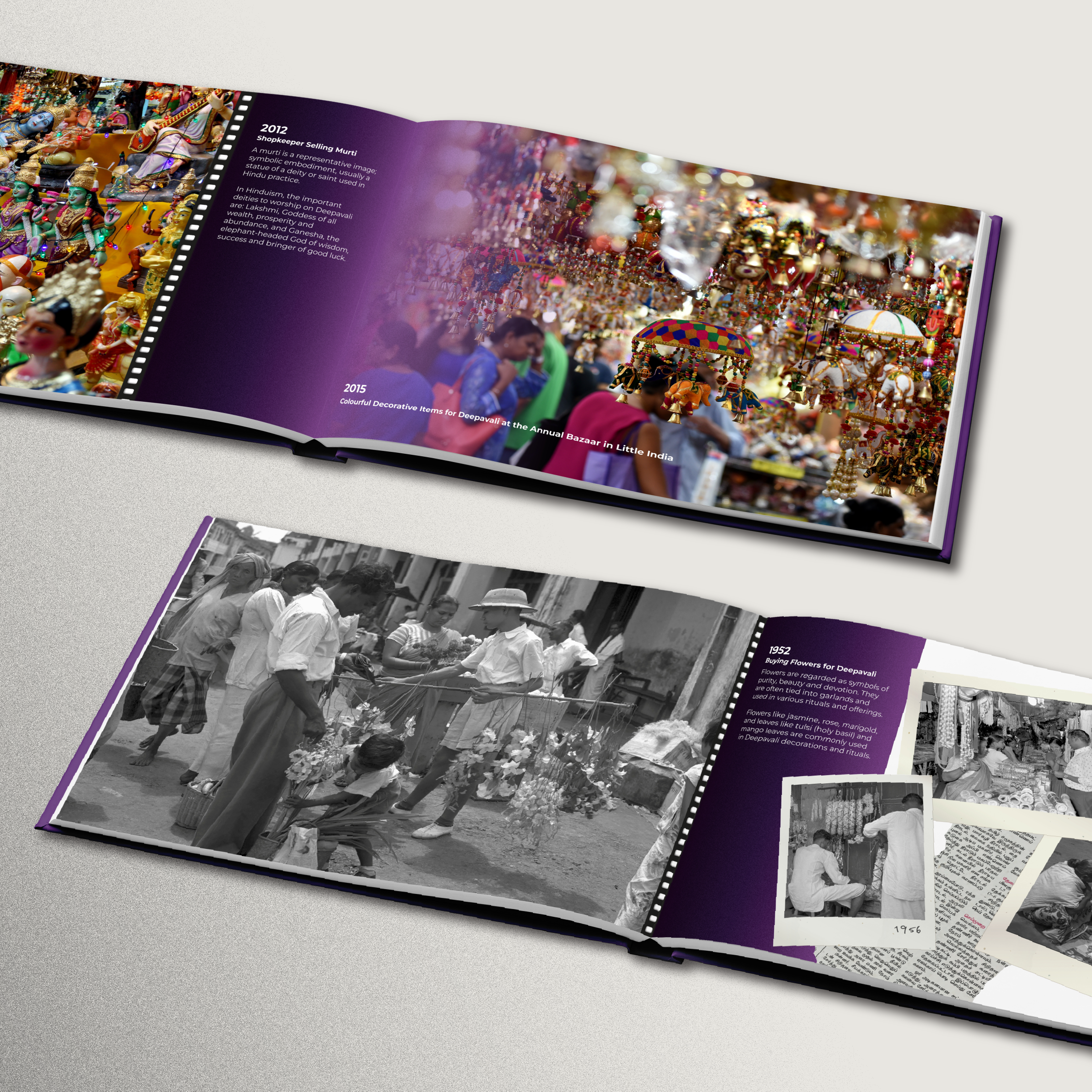 Singapore Over the Years: Deepavali Photobook