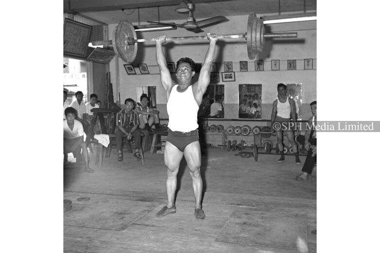 Tan Howe Liang, Olympic silver medallist, 1966 Print