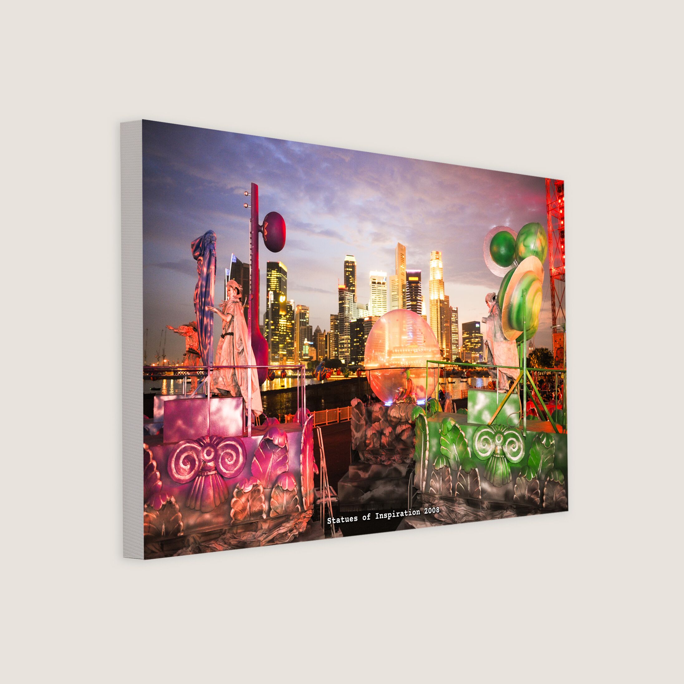 Statues of Inspiration 2008 Canvas