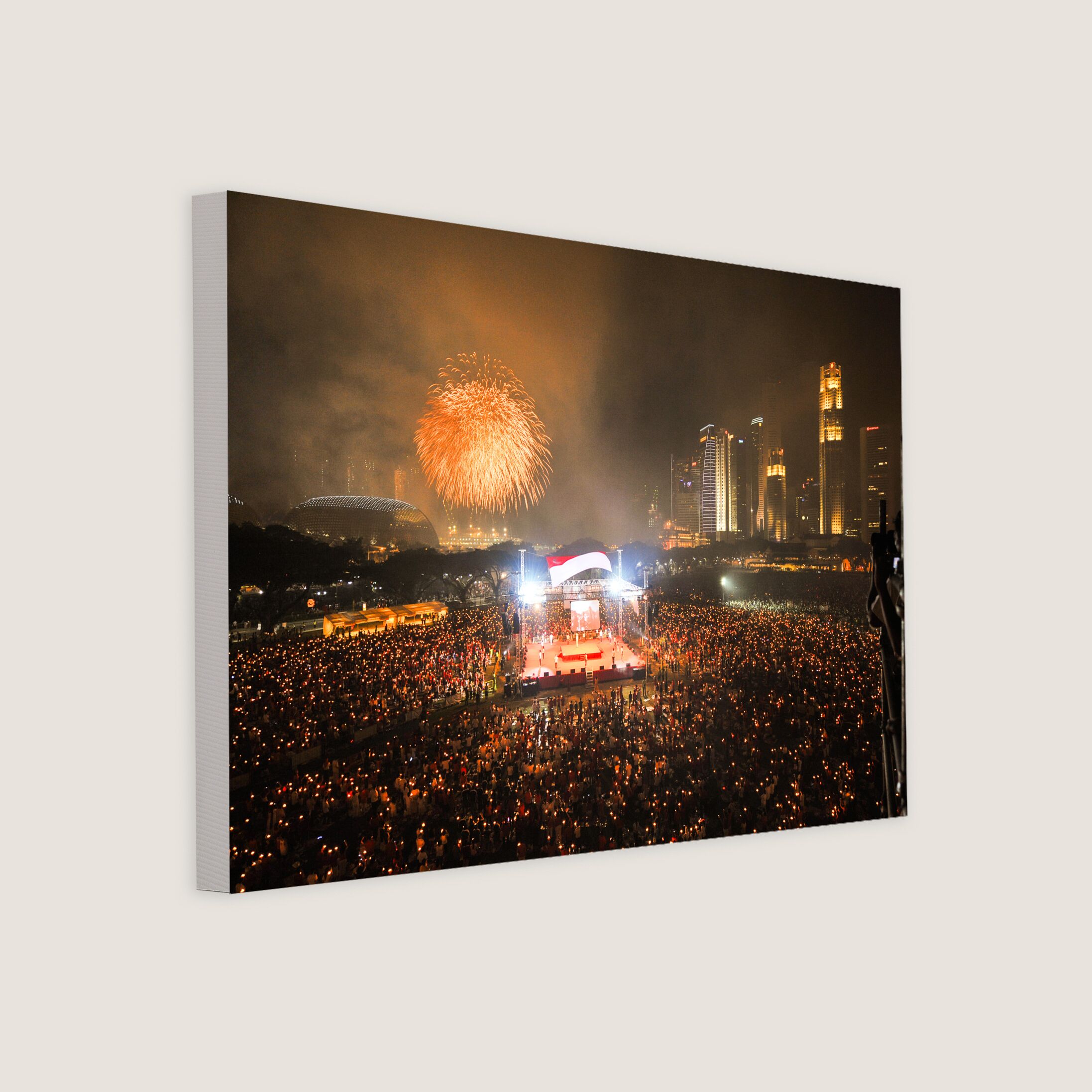 First Candle Lighting Ceremony 2009 Canvas