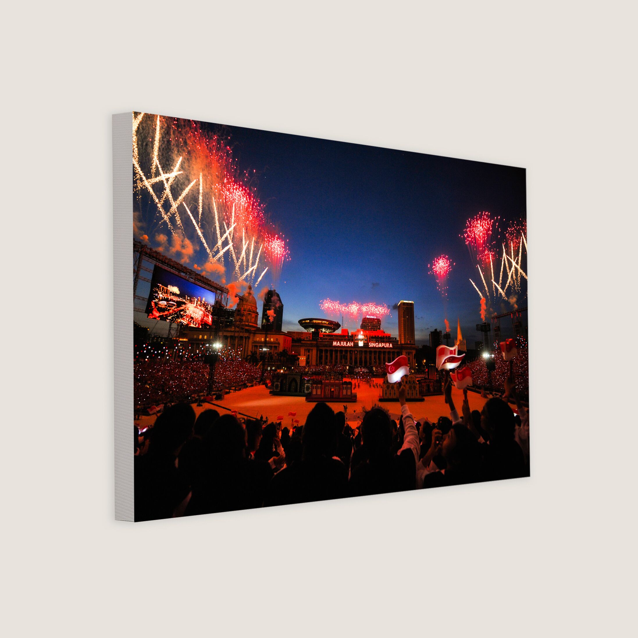 Fireworks Lighting Up our Nation 2010 Canvas
