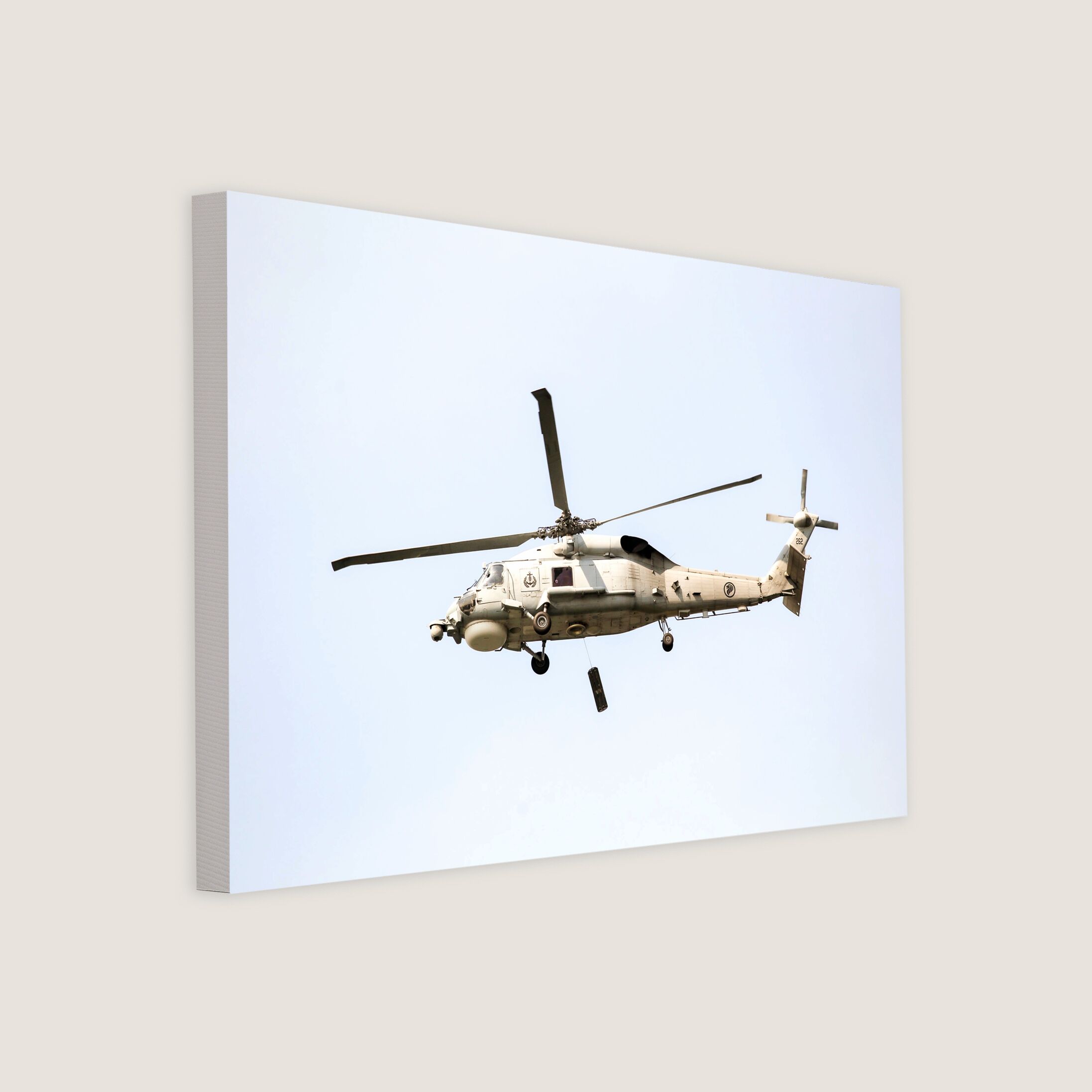 Unveiling the Seahawks Helicopter 2011 Canvas