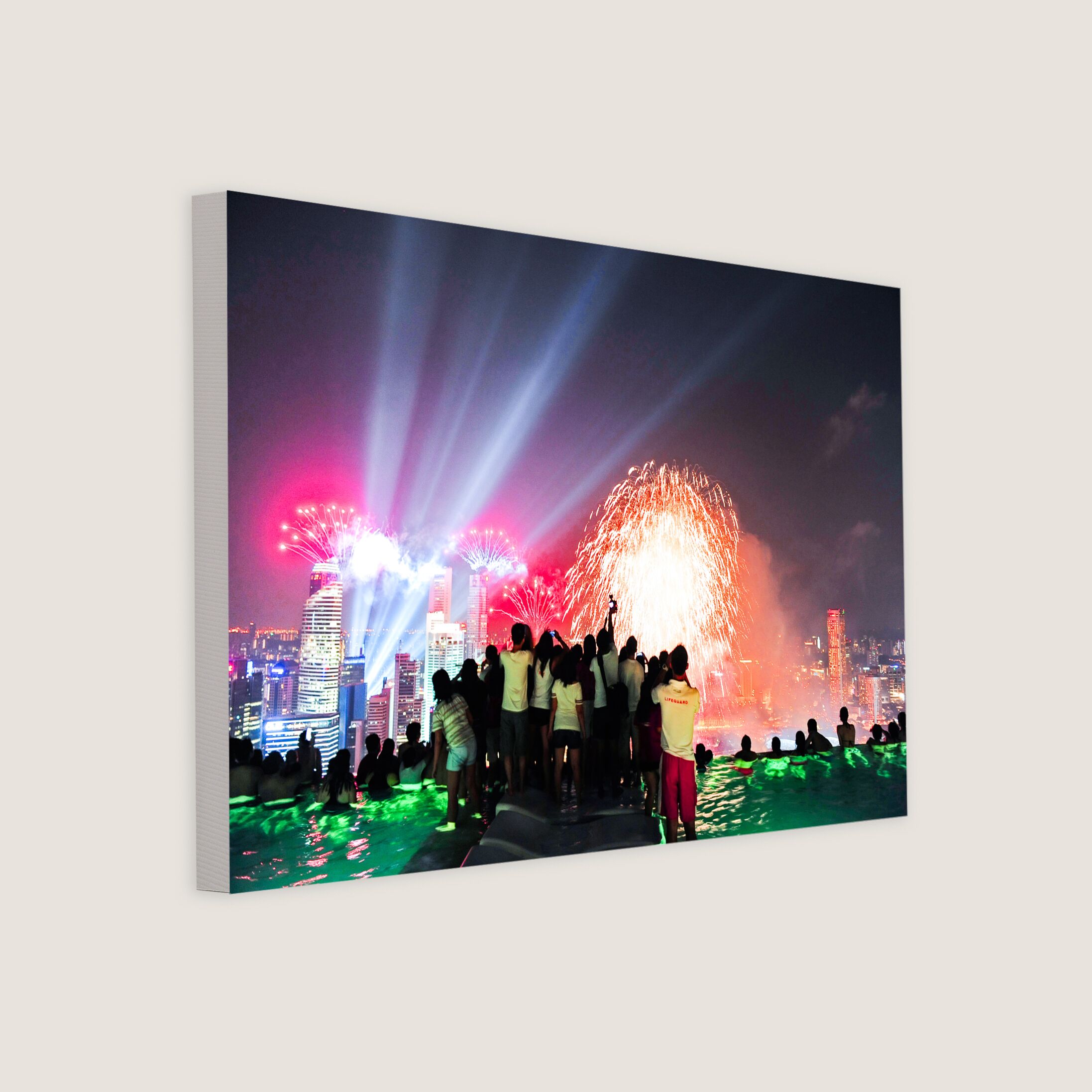 View of the NDP Fireworks 2011 Canvas