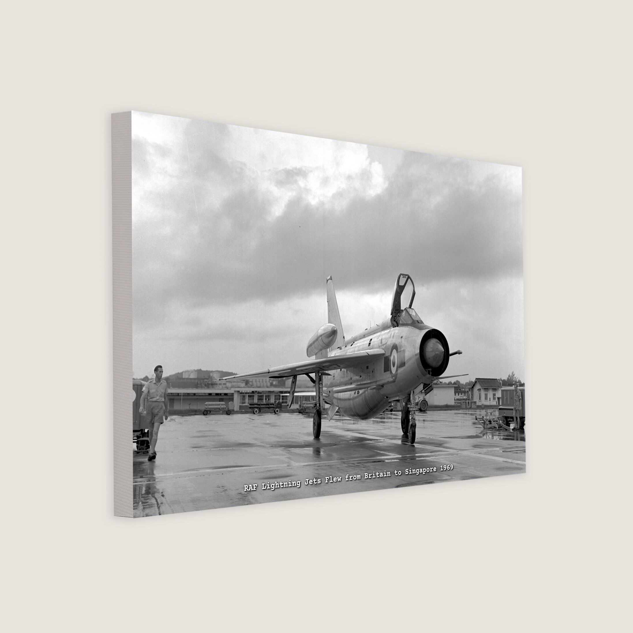 RAF Lightning Jets Flew from Britain to Singapore 1969-My Sg Memories