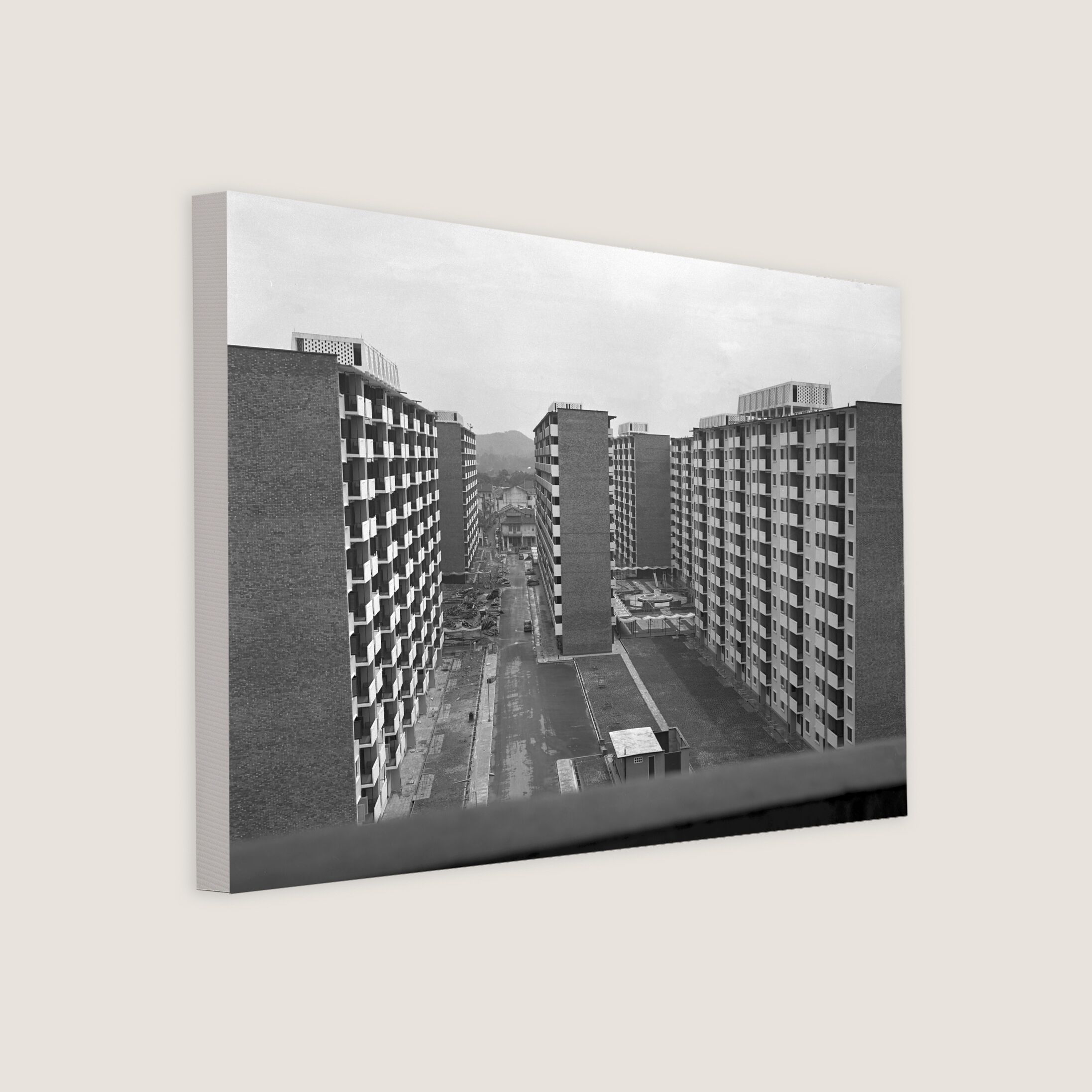HDB Continues Building Flats at Cantonment Road 1965-My Sg Memories