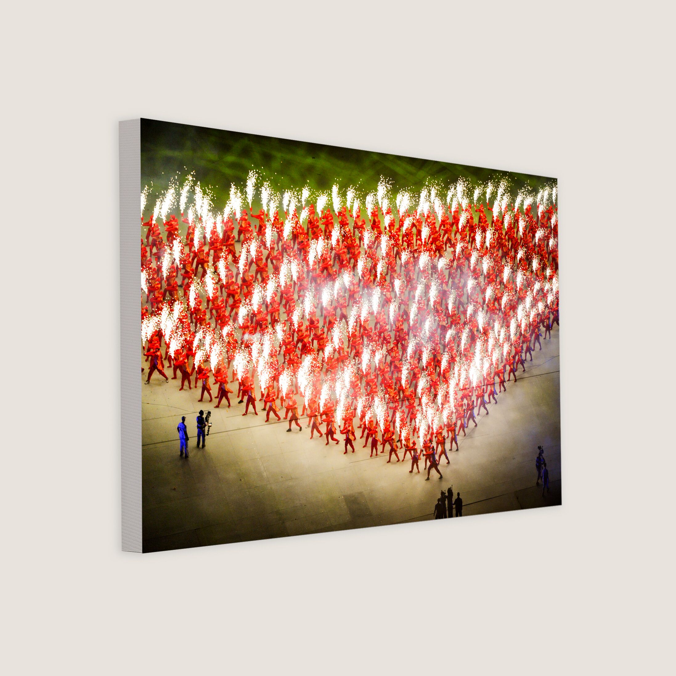 Fired Up for Singapore 2012 Canvas