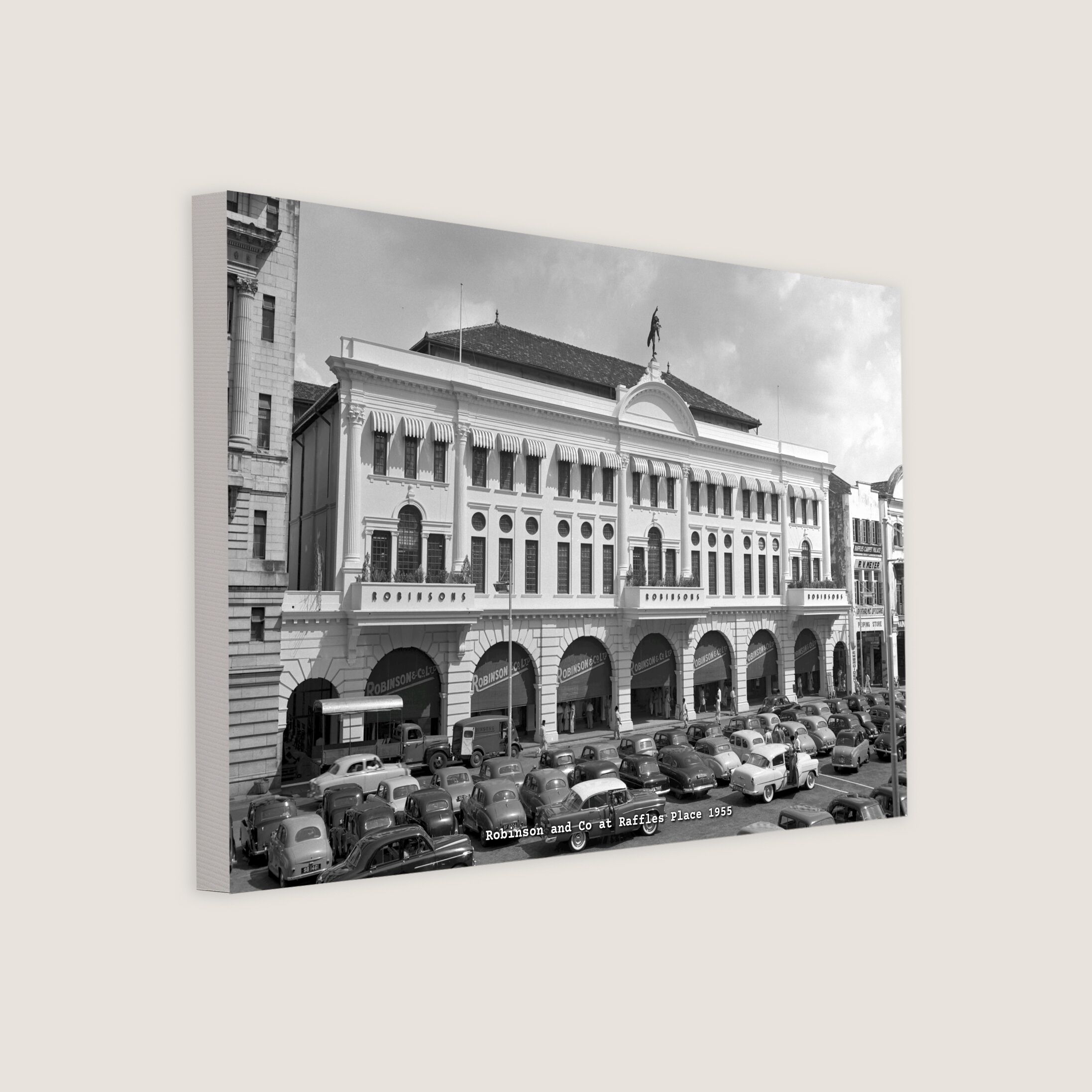 Robinson and Co at Raffles Place 1955-My Sg Memories