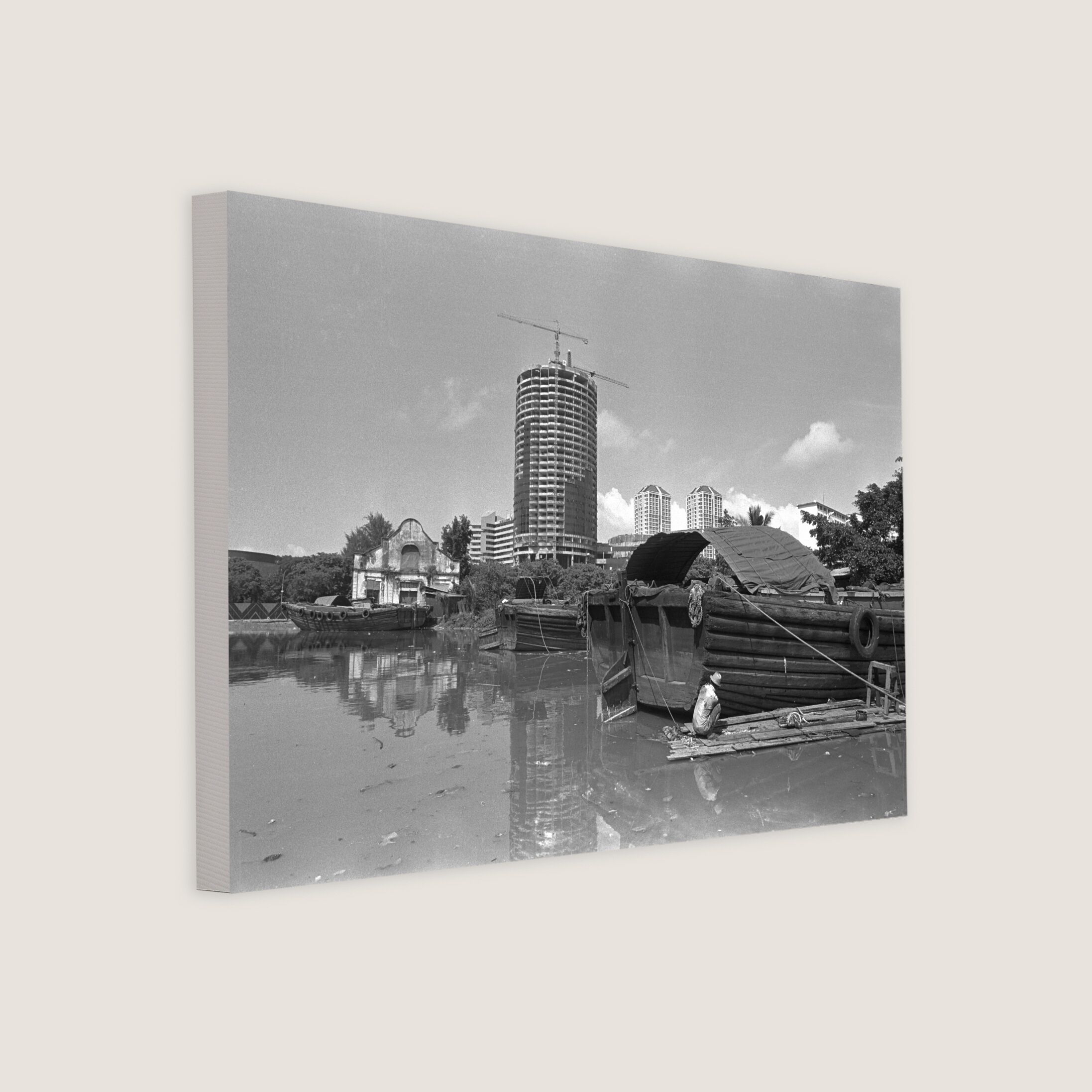 Singapore River of the Past 1983
