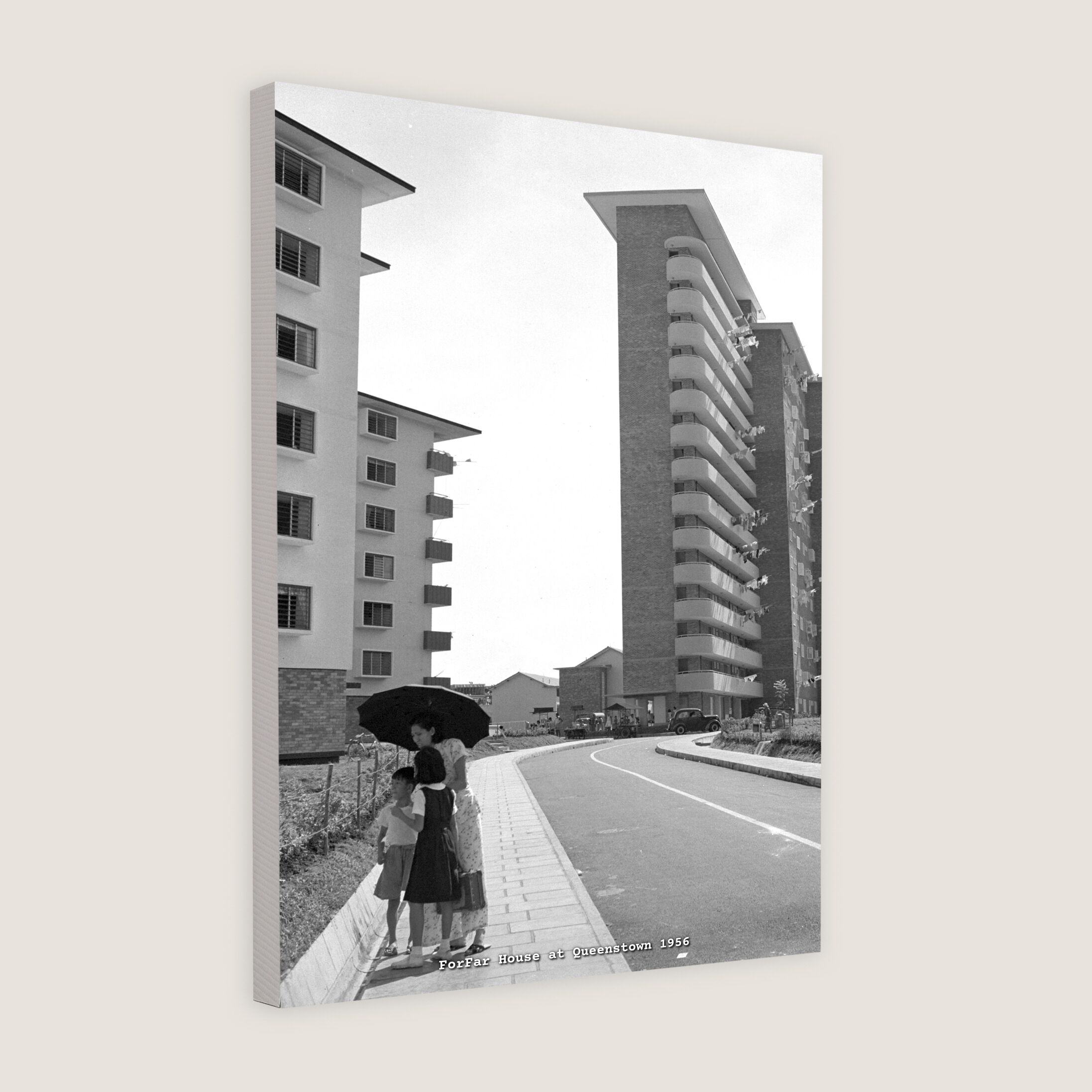 ForFar House at Queenstown 1956 Canvas