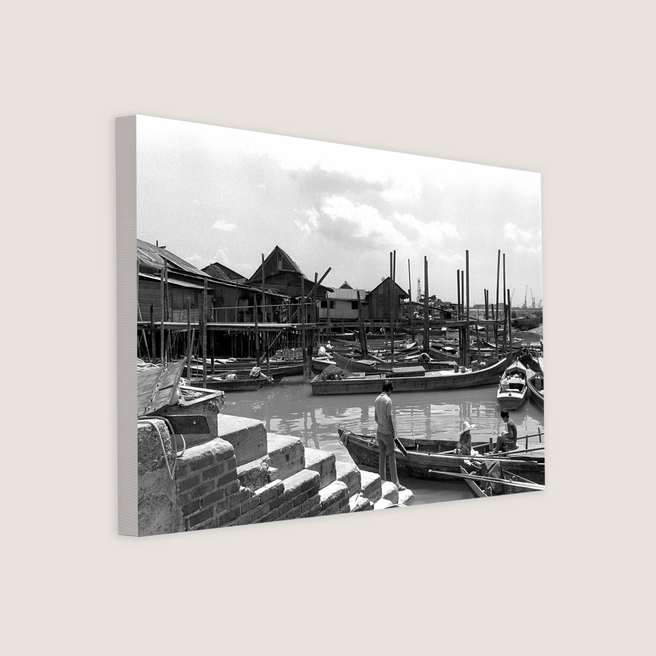 Old Fishing Village in Tuas 1978-My Sg Memories
