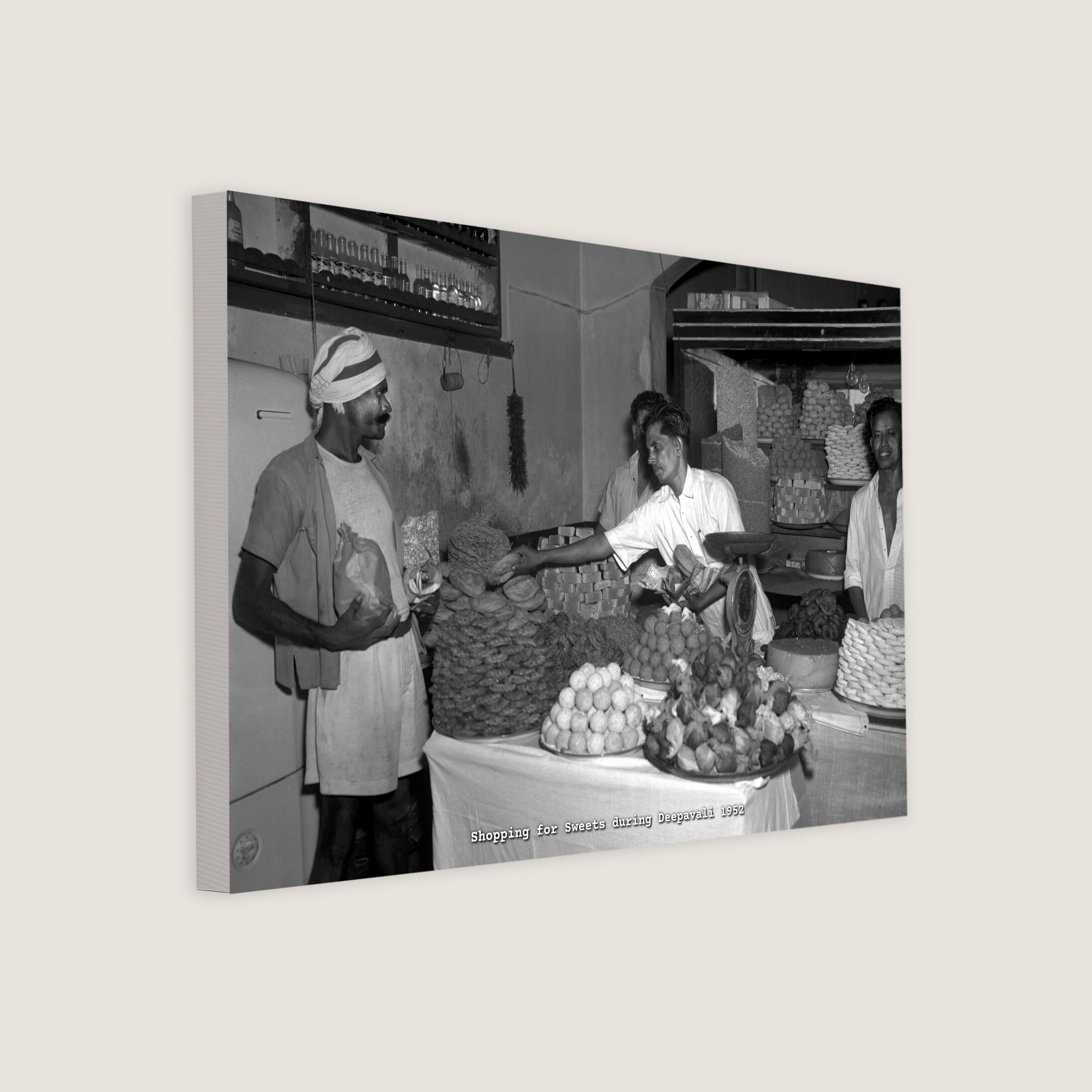 Shopping for Sweets during Deepavali 1952