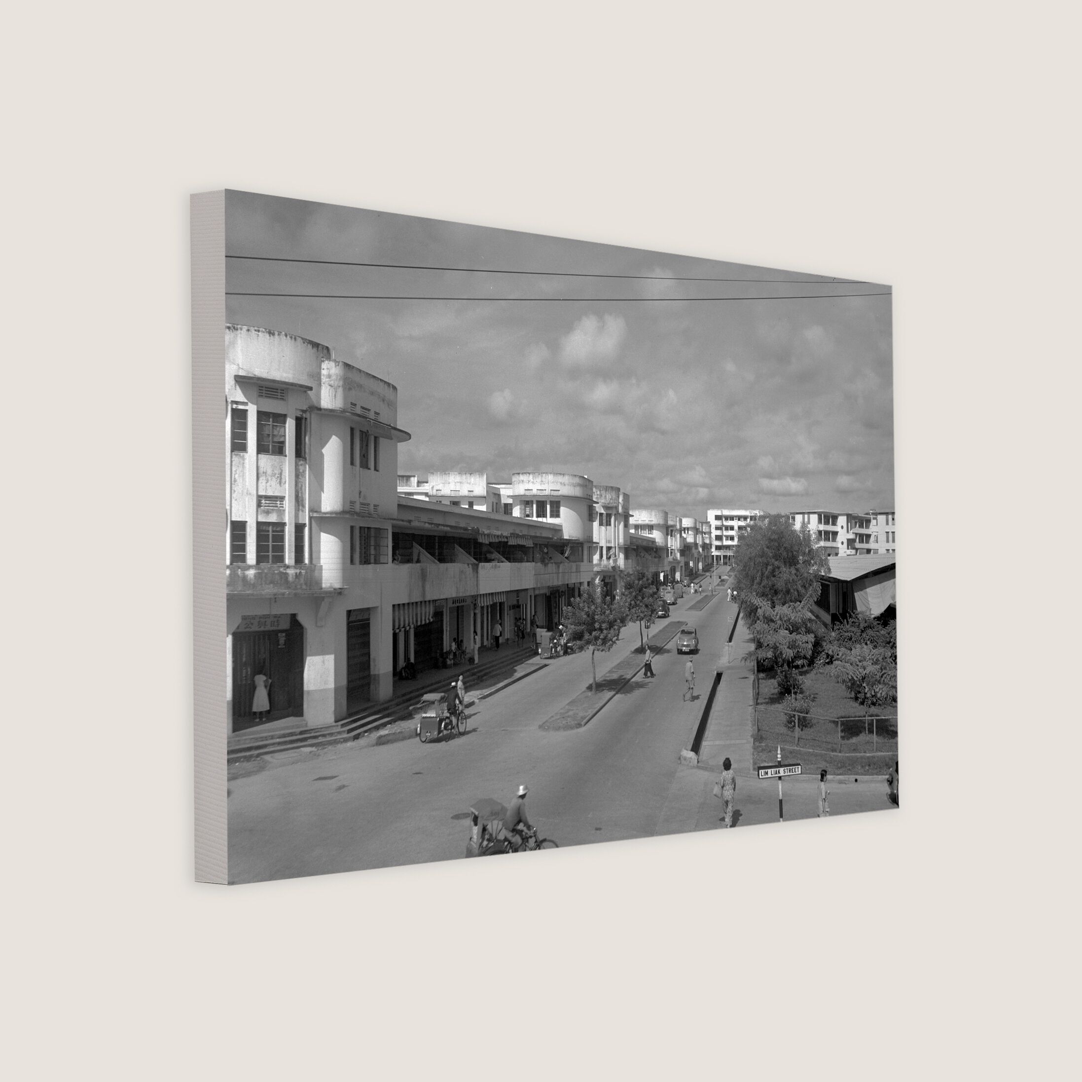 Seng Poh Road in Tiong Bahru 1952-My Sg Memories