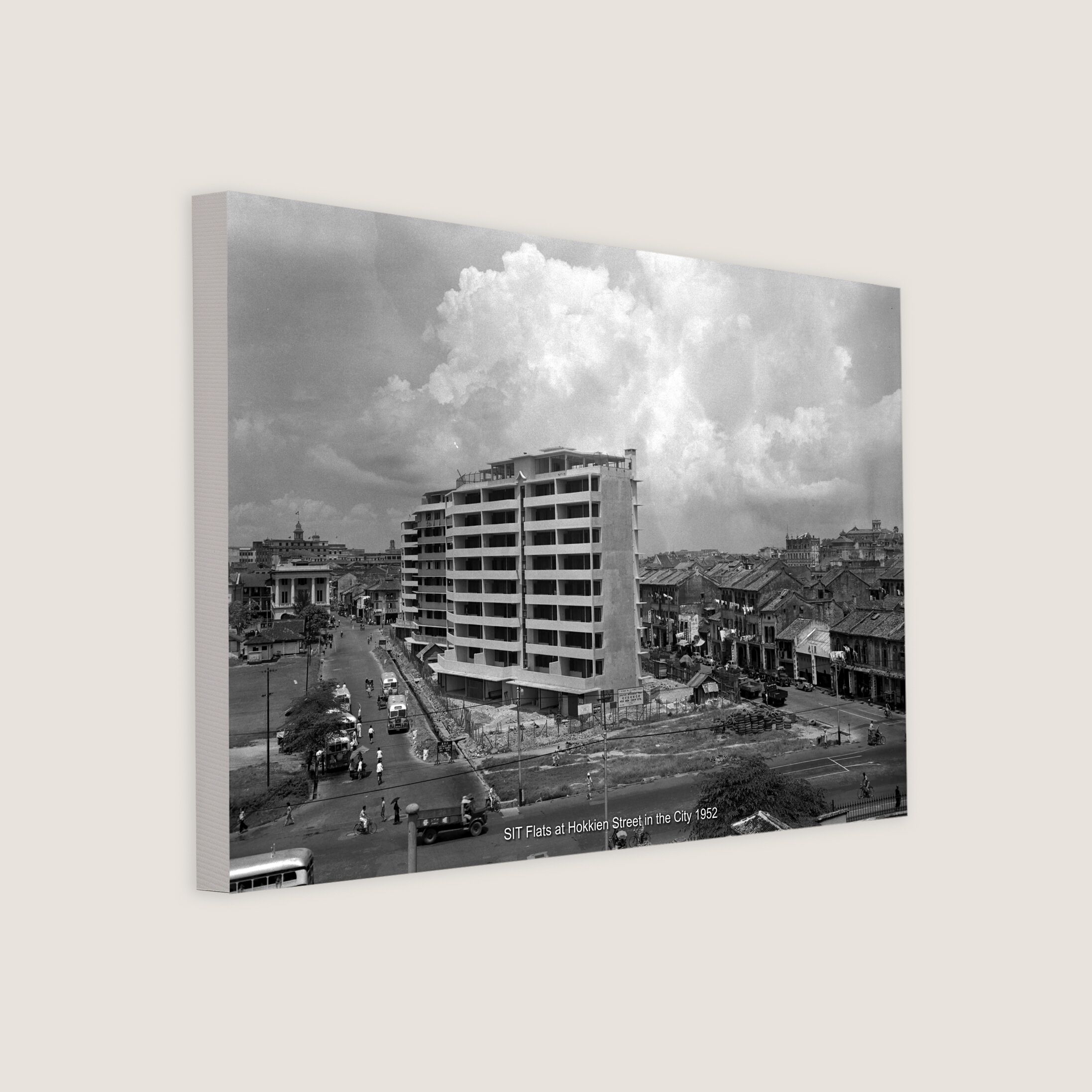 SIT Flats at Hokkien Street in the City 1952-My Sg Memories