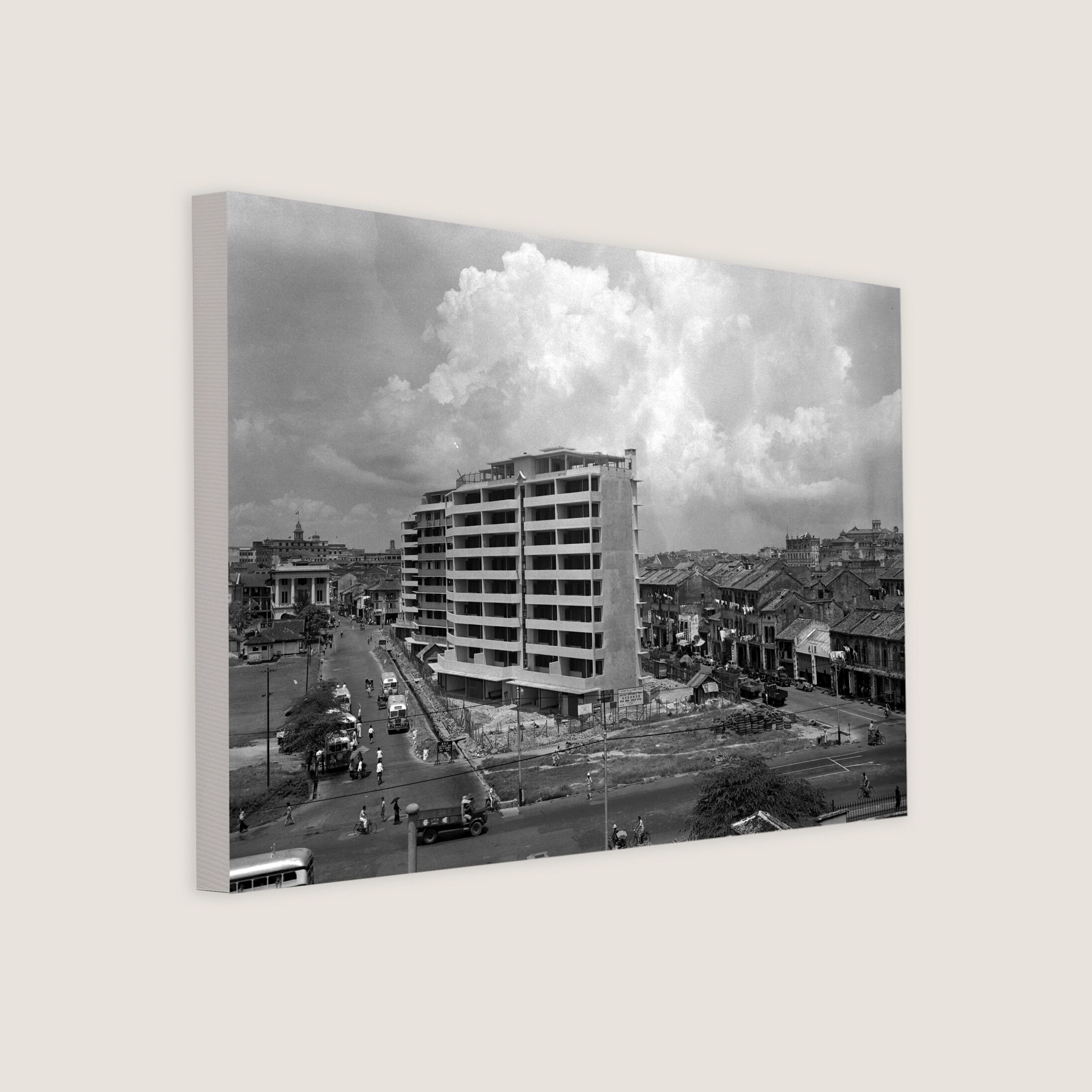 SIT Flats at Hokkien Street in the City 1952