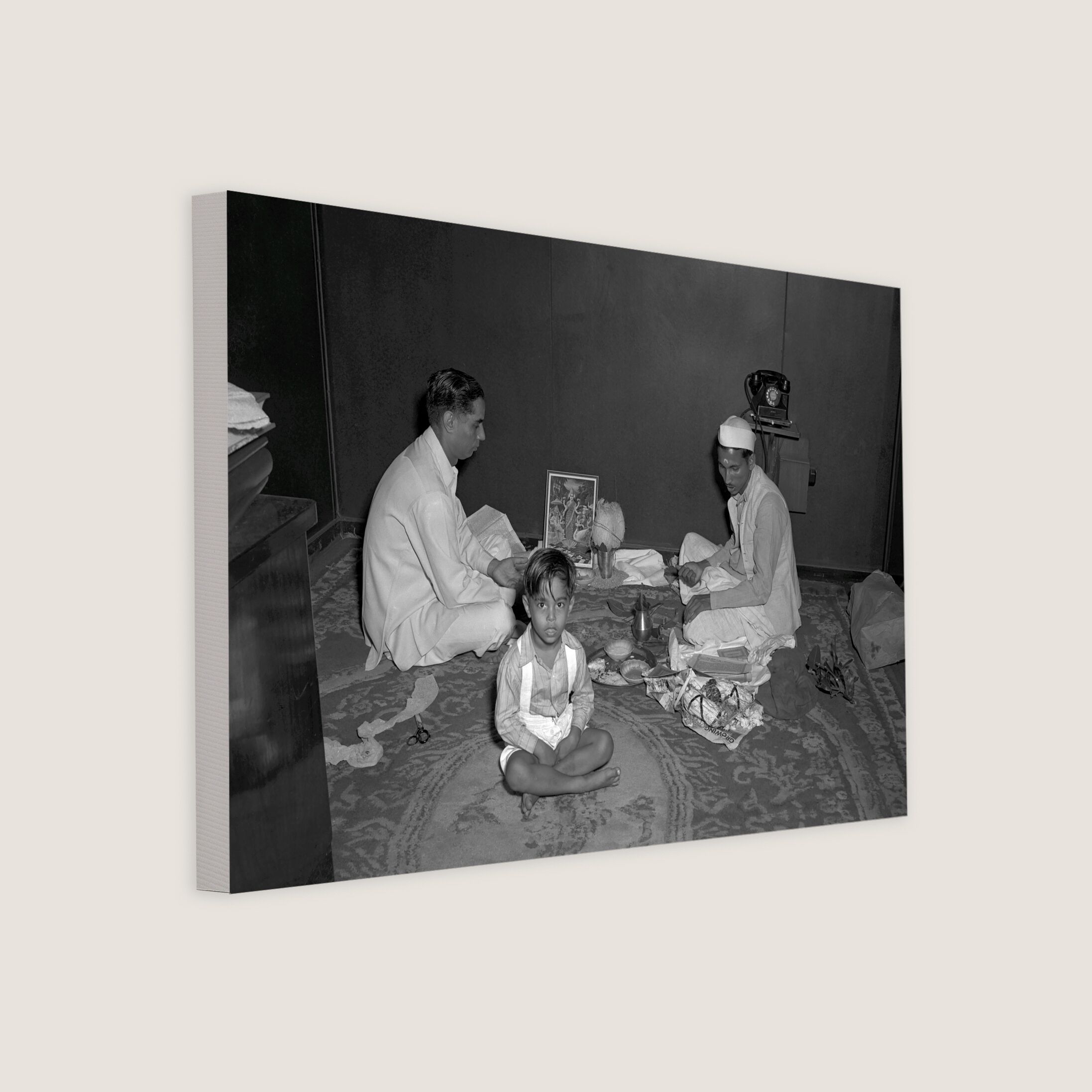 Celebrating Deepavali at home 1952