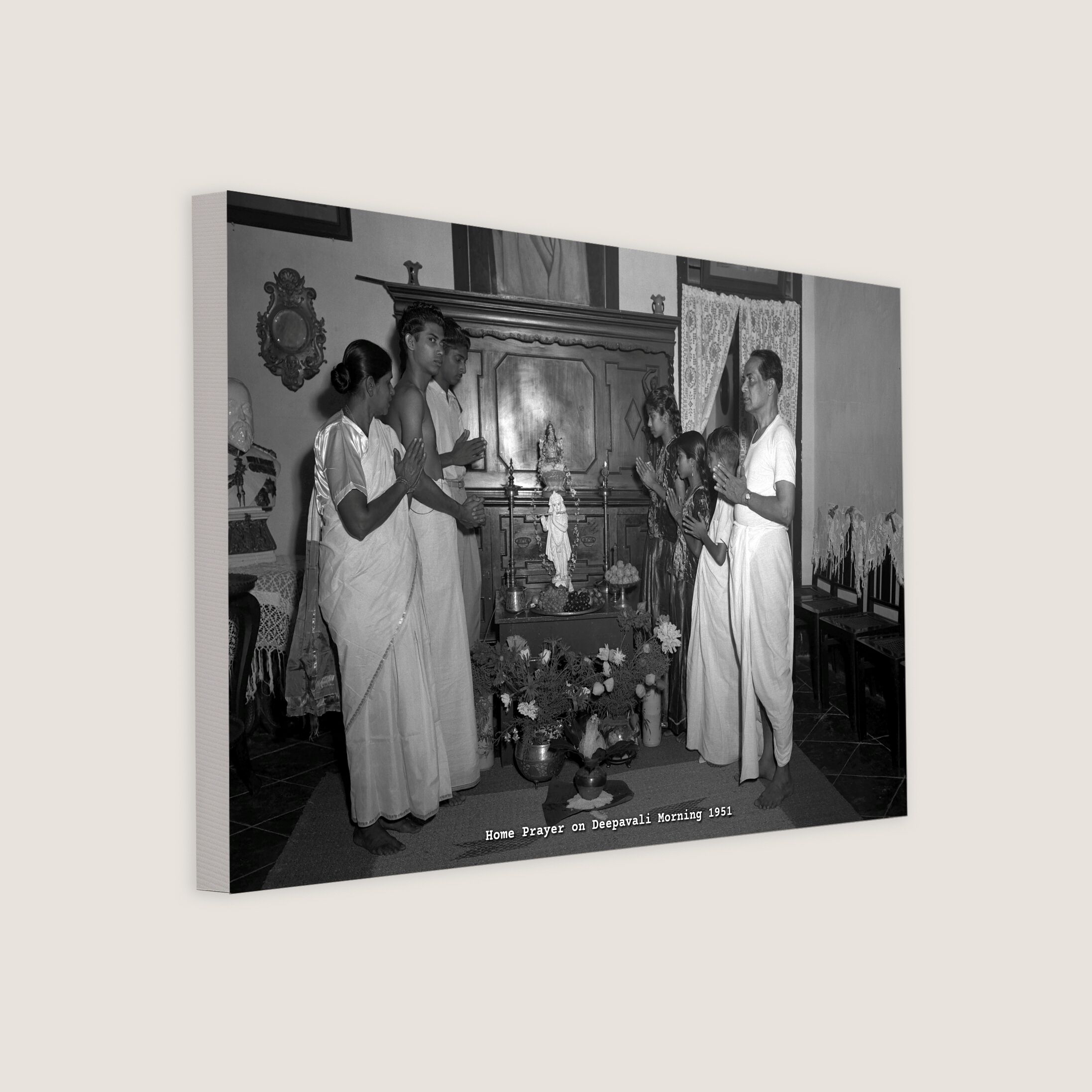 Home Prayer on Deepavali Morning 1951