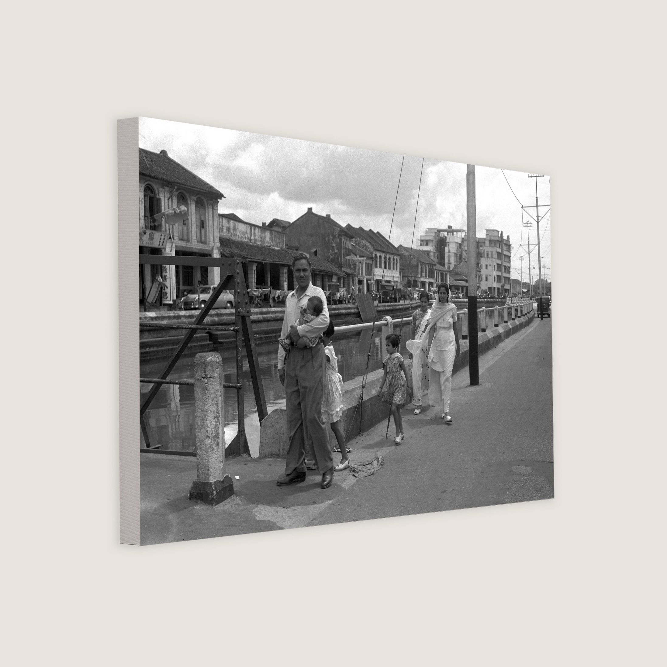 Deepavali Outing on Rochor Road 1950