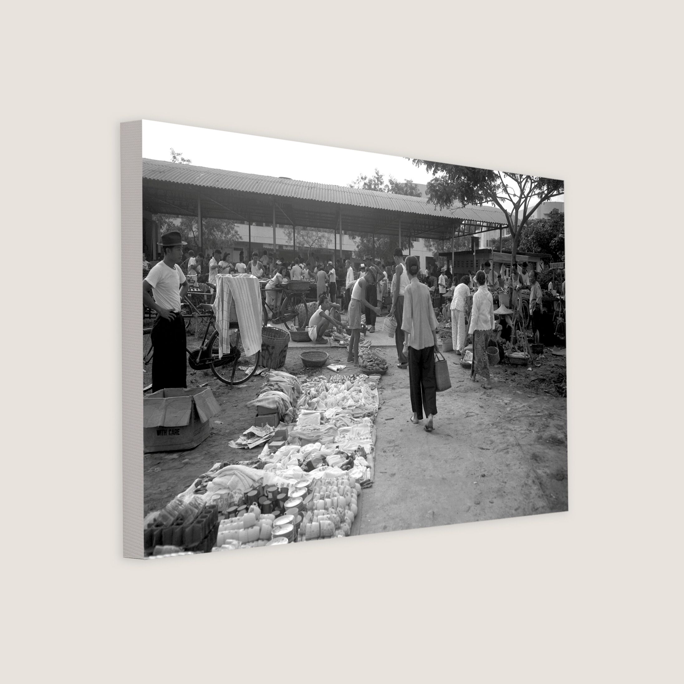 Old Tiong Bahru Marketplace 1953-My Sg Memories