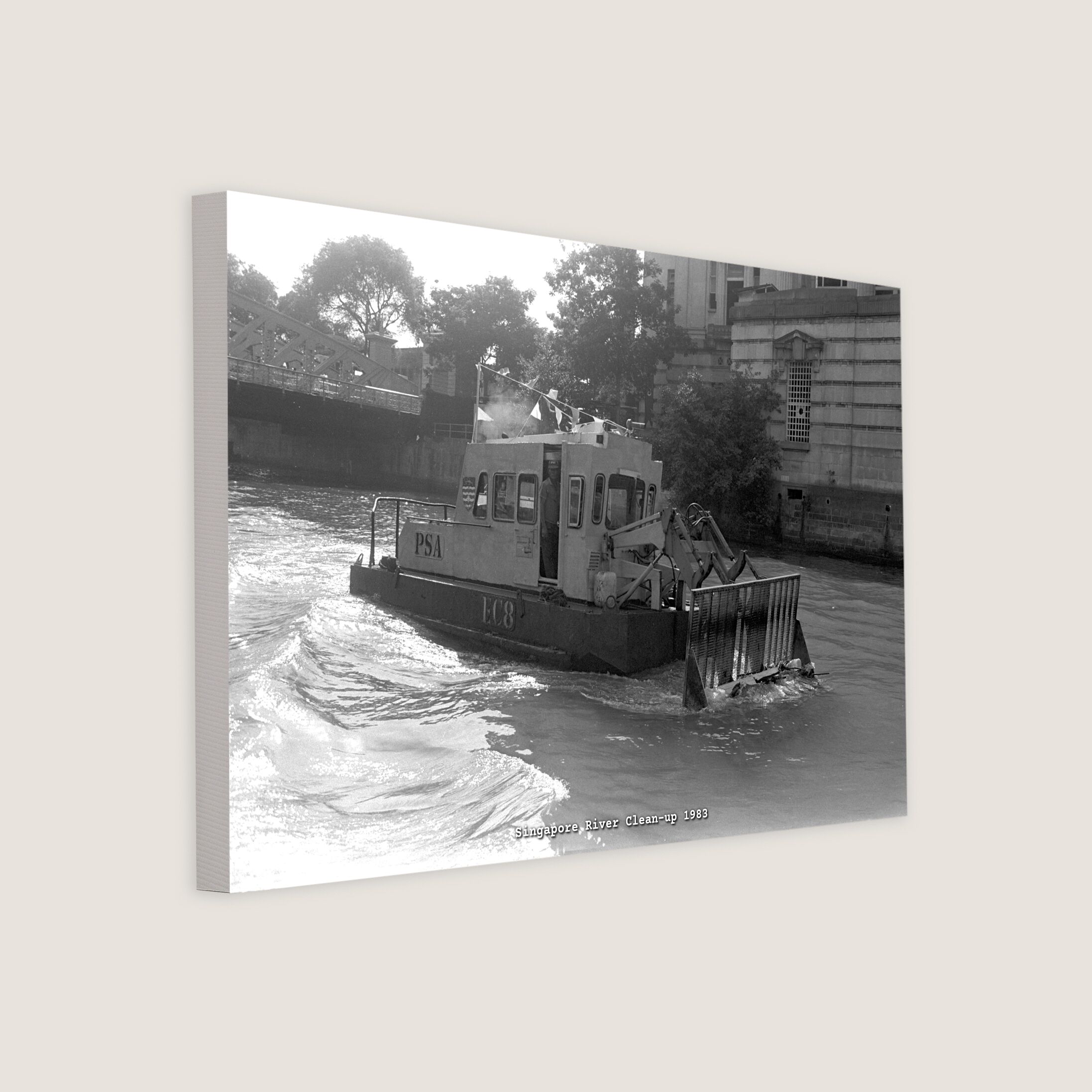 Singapore River Clean-up 1983-My Sg Memories