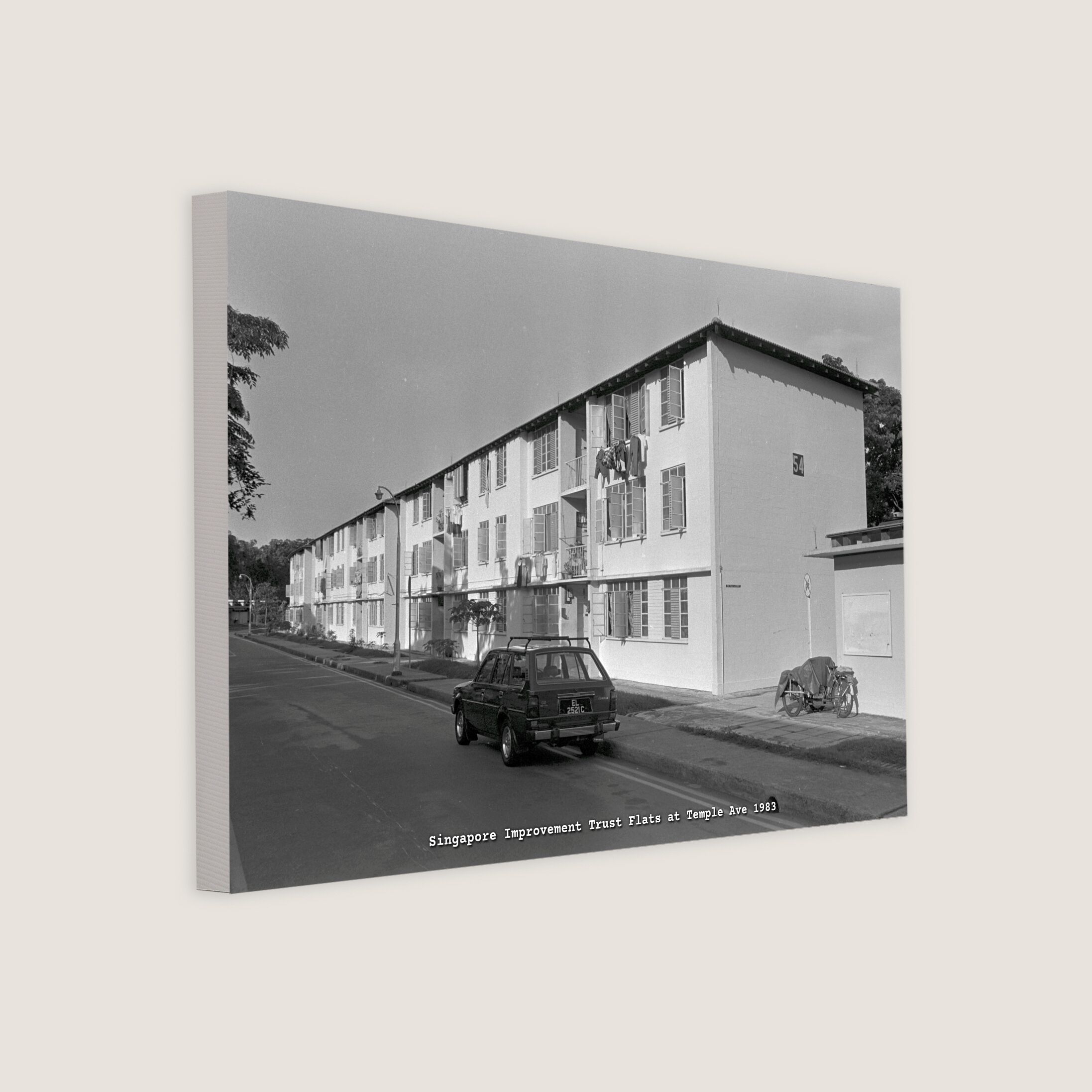 Singapore Improvement Trust Flats at Temple Ave 1983-My Sg Memories