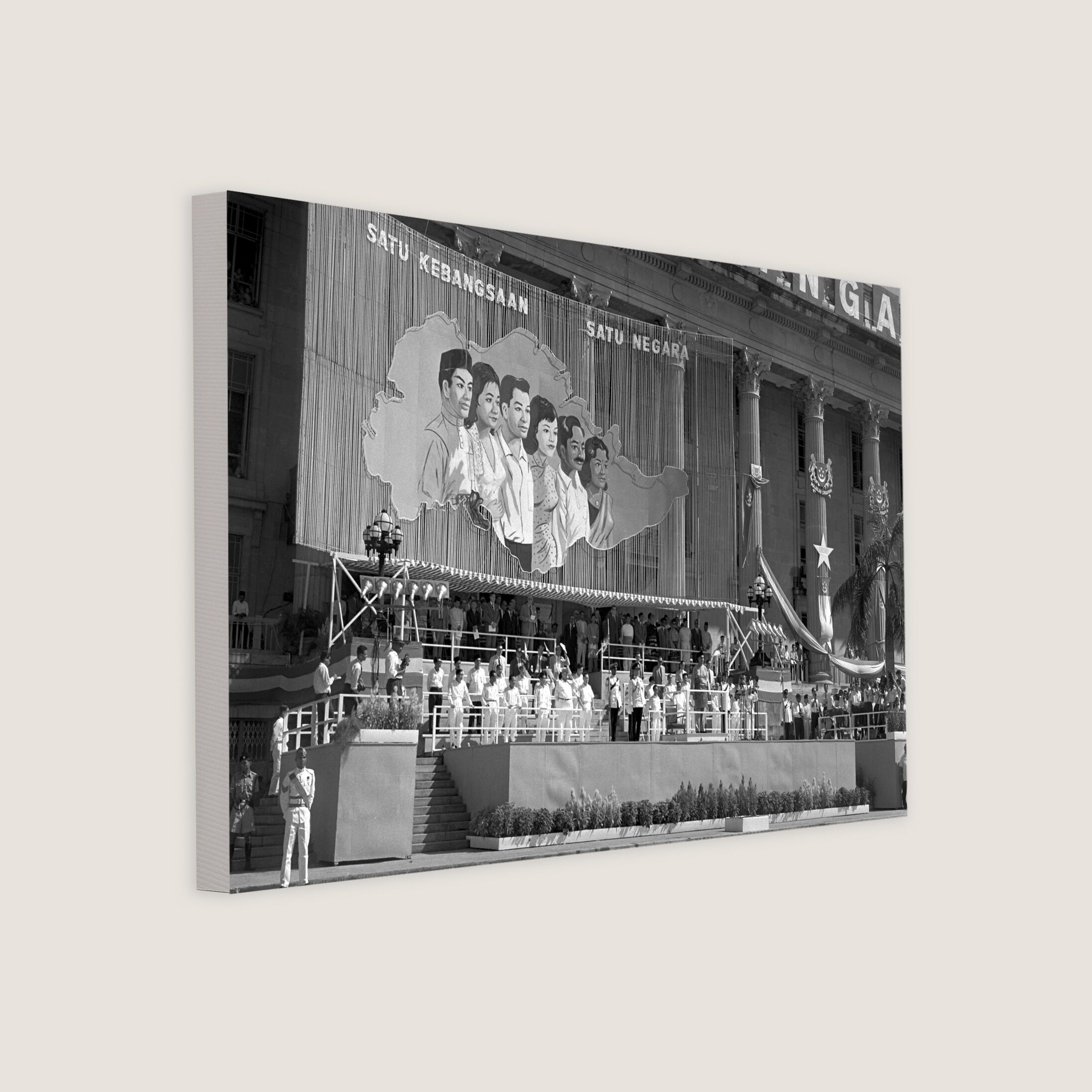 Commemorating Third National Day at City Hall 1962-My Sg Memories