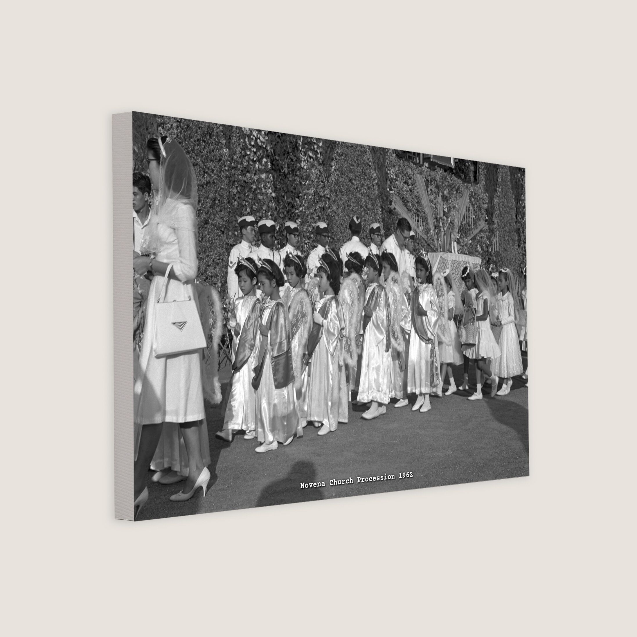 Novena Church Procession 1962-My Sg Memories