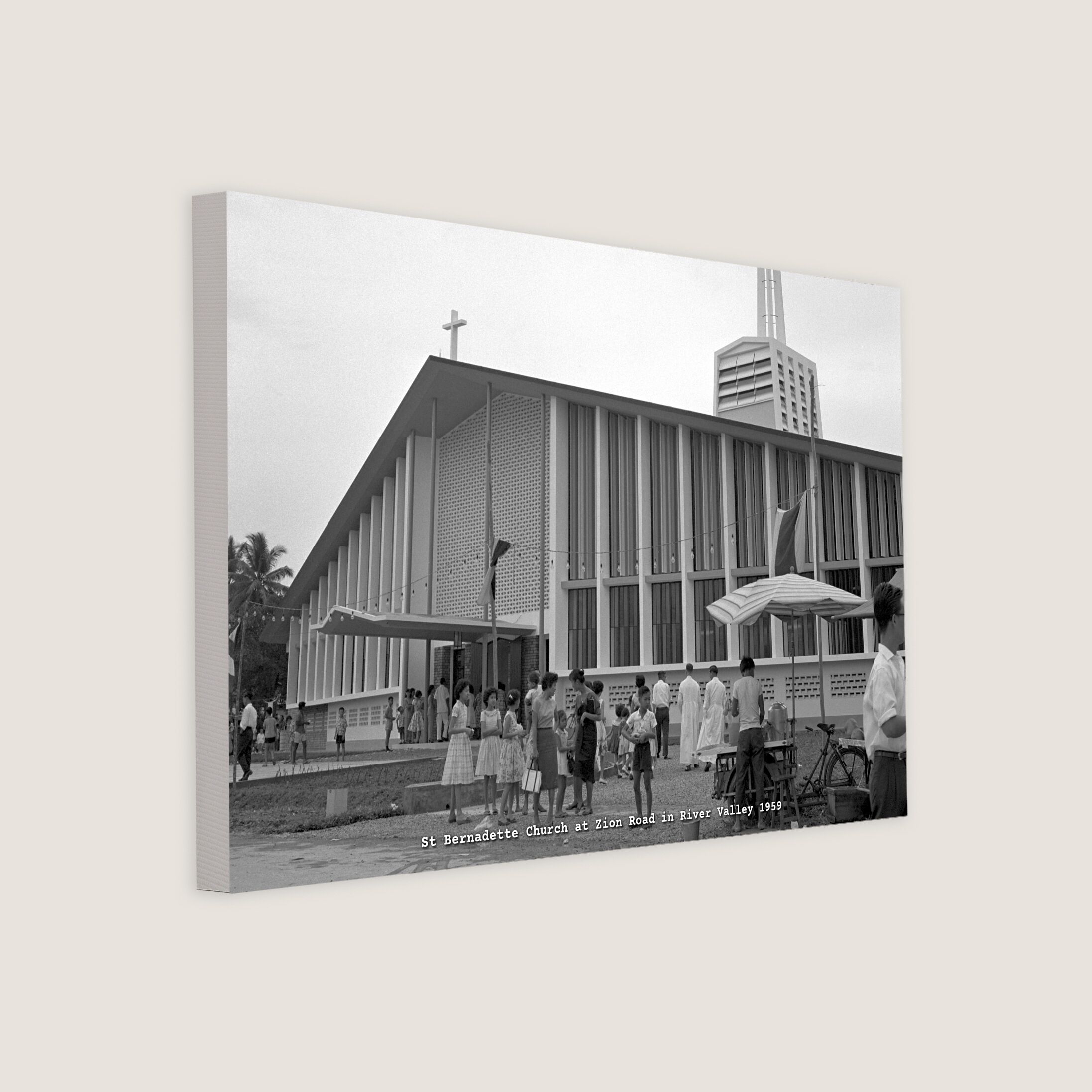 St Bernadette Church at Zion Road in River Valley 1959-My Sg Memories