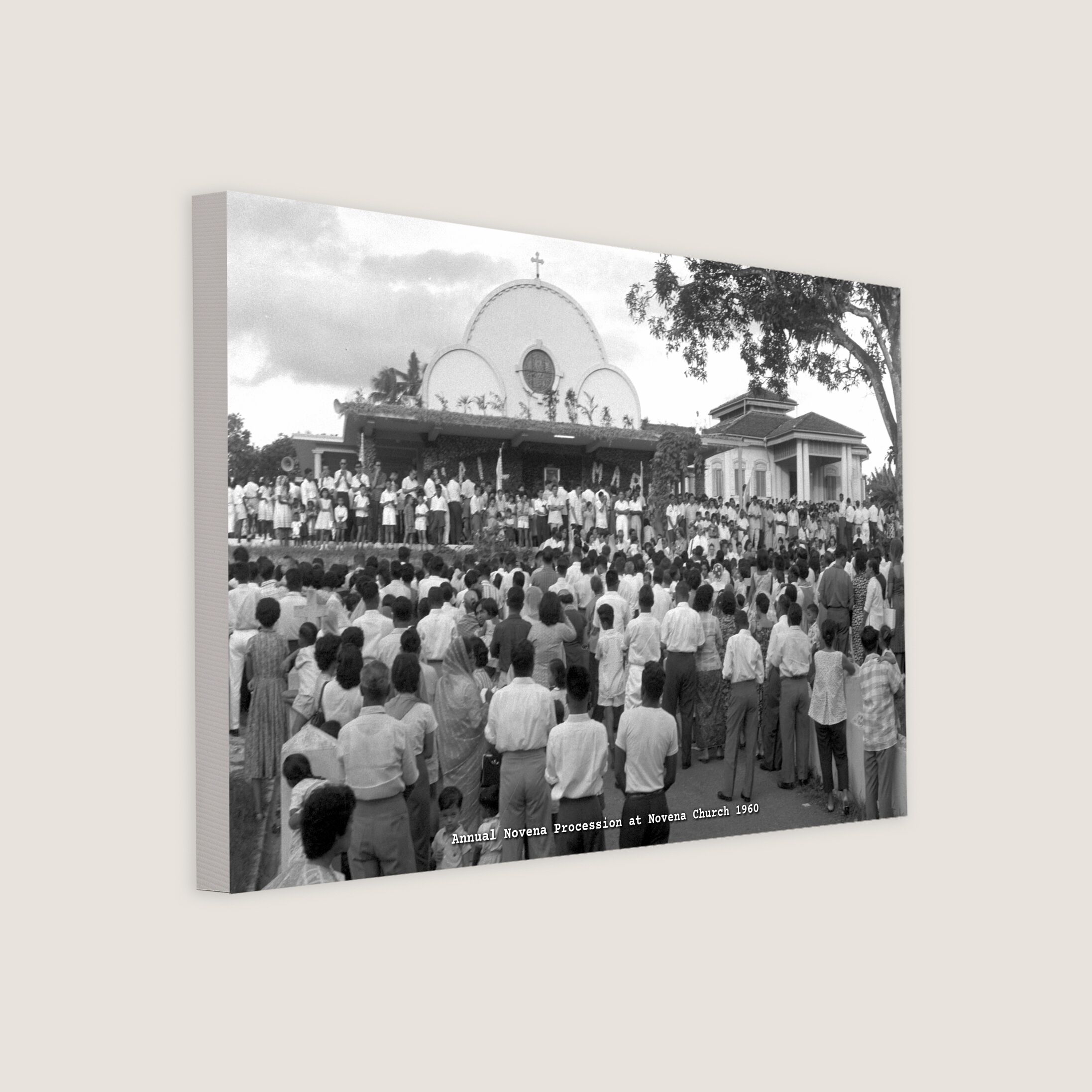 Annual Novena Procession at Novena Church 1960-My Sg Memories