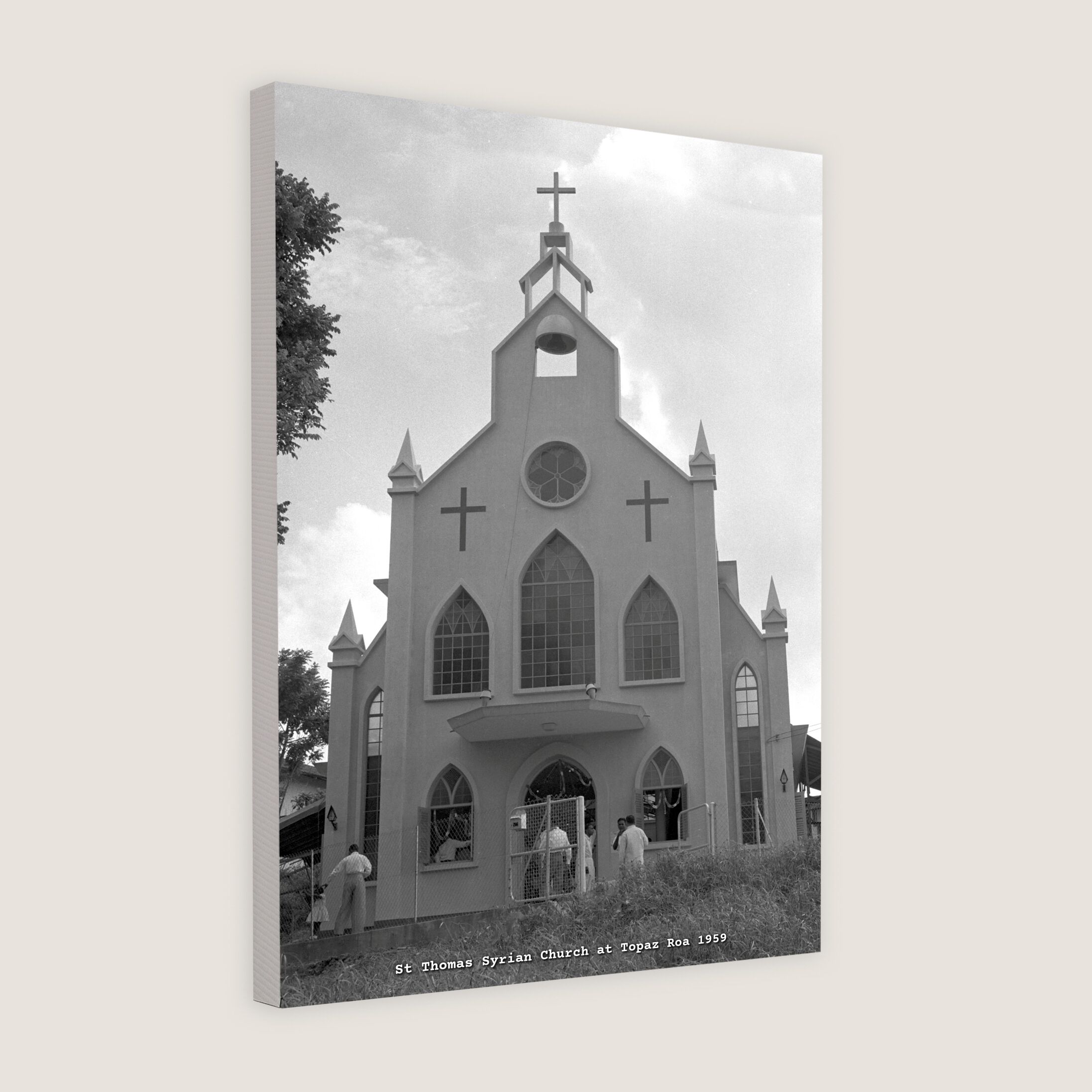 St Thomas Syrian Church at Topaz Roa 1959-My Sg Memories