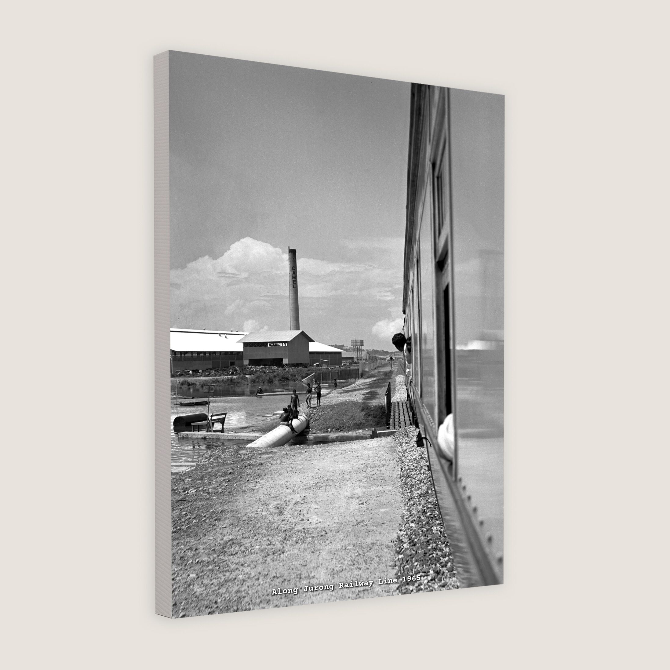 Along Jurong Railway Line 1965-My Sg Memories