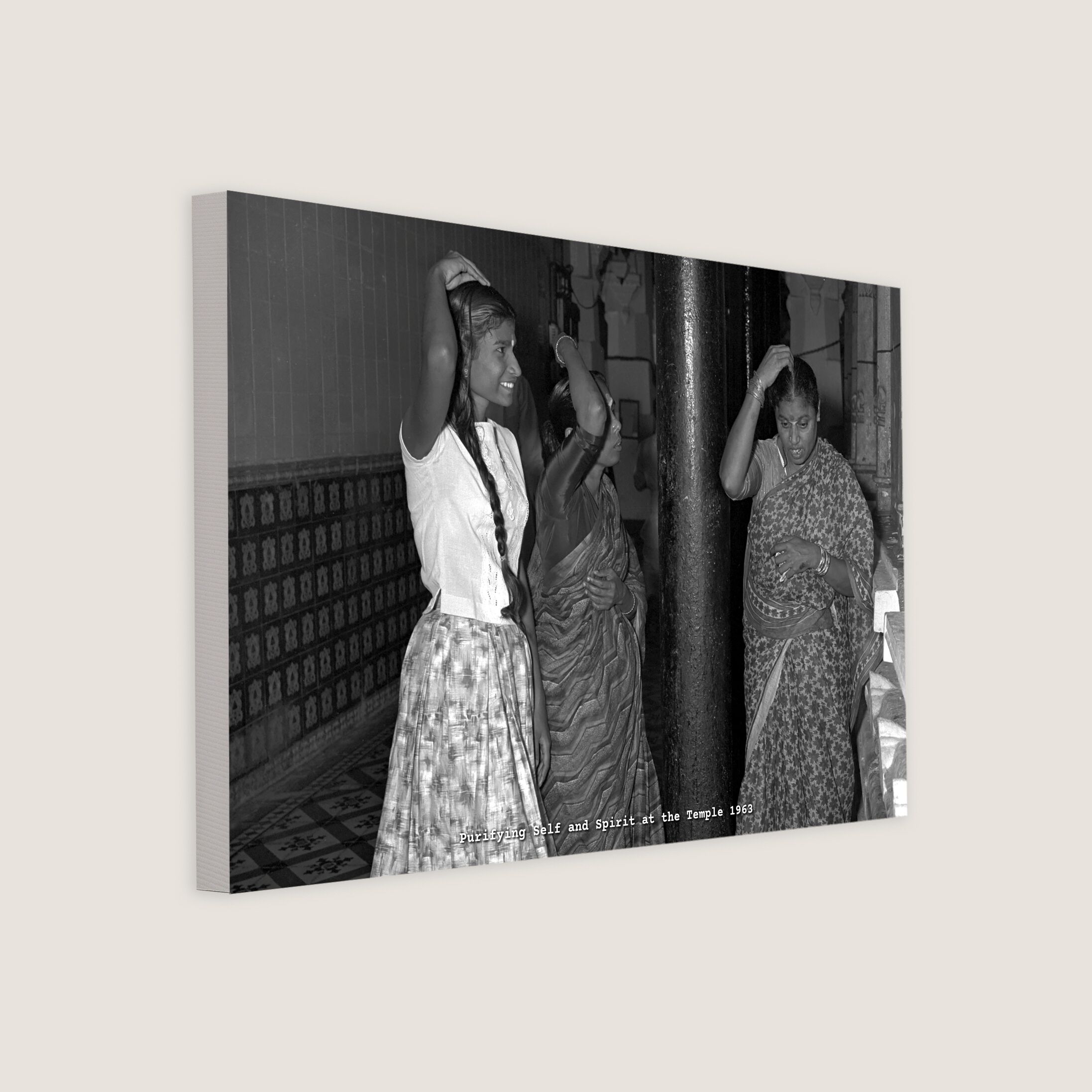 Purifying Self and Spirit at the Temple 1963