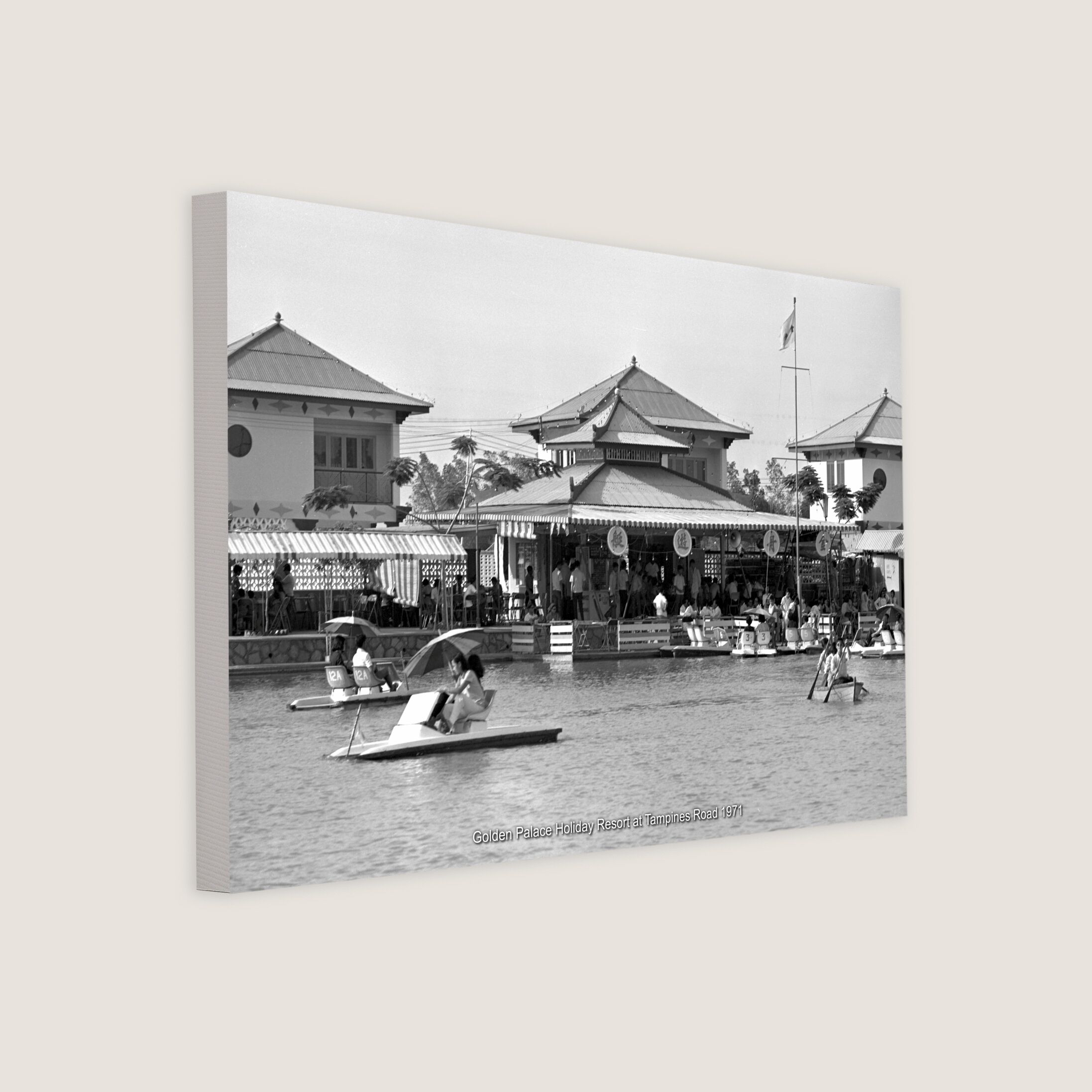 Golden Palace Holiday Resort at Tampines Road 1971-My Sg Memories