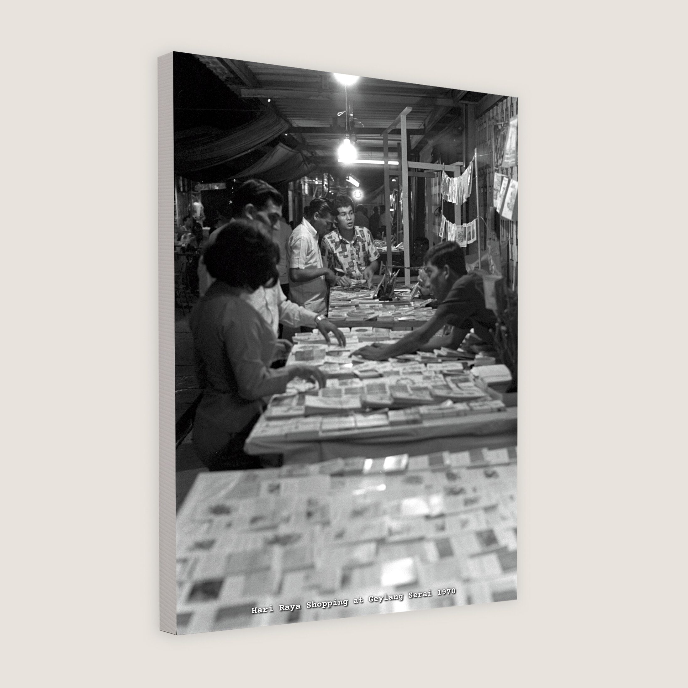 Hari Raya Shopping at Geylang Serai 1970-My Sg Memories
