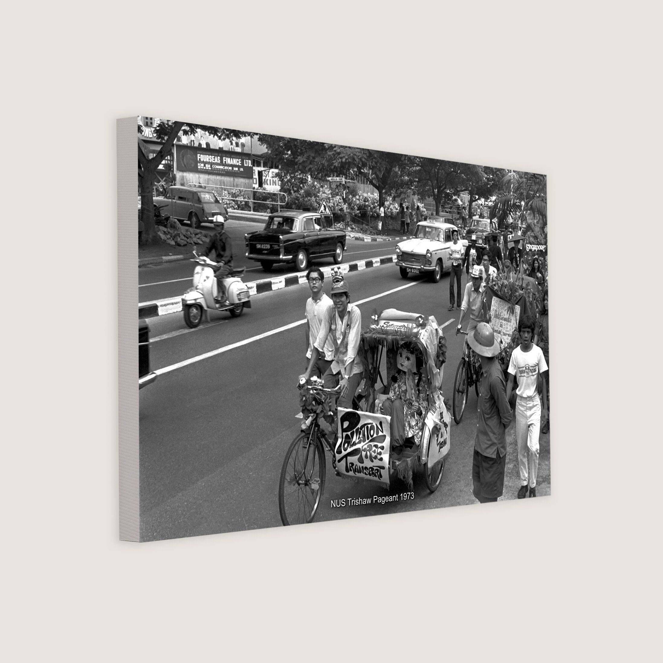 NUS Trishaw Pageant 1973-My Sg Memories