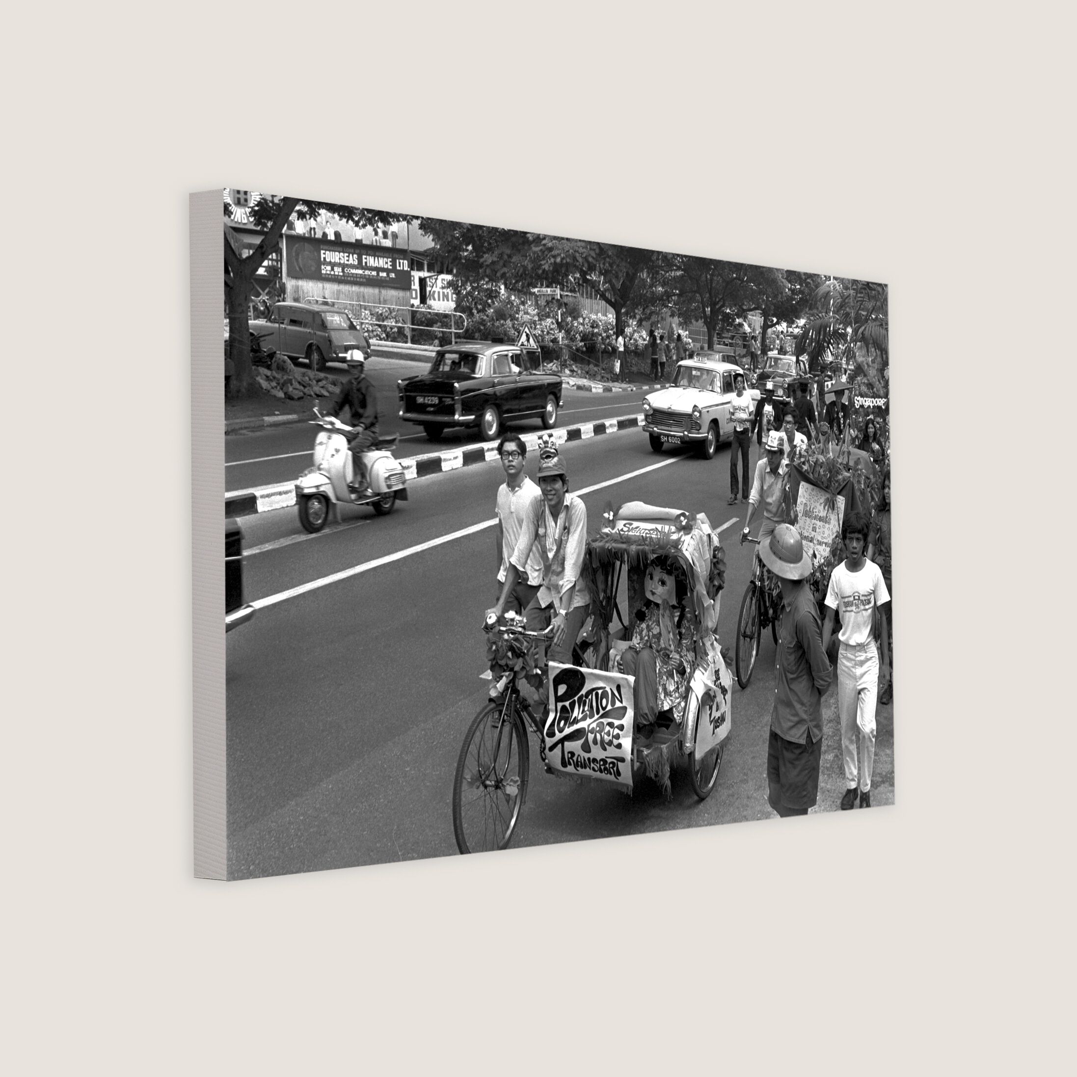 NUS Trishaw Pageant 1973-My Sg Memories