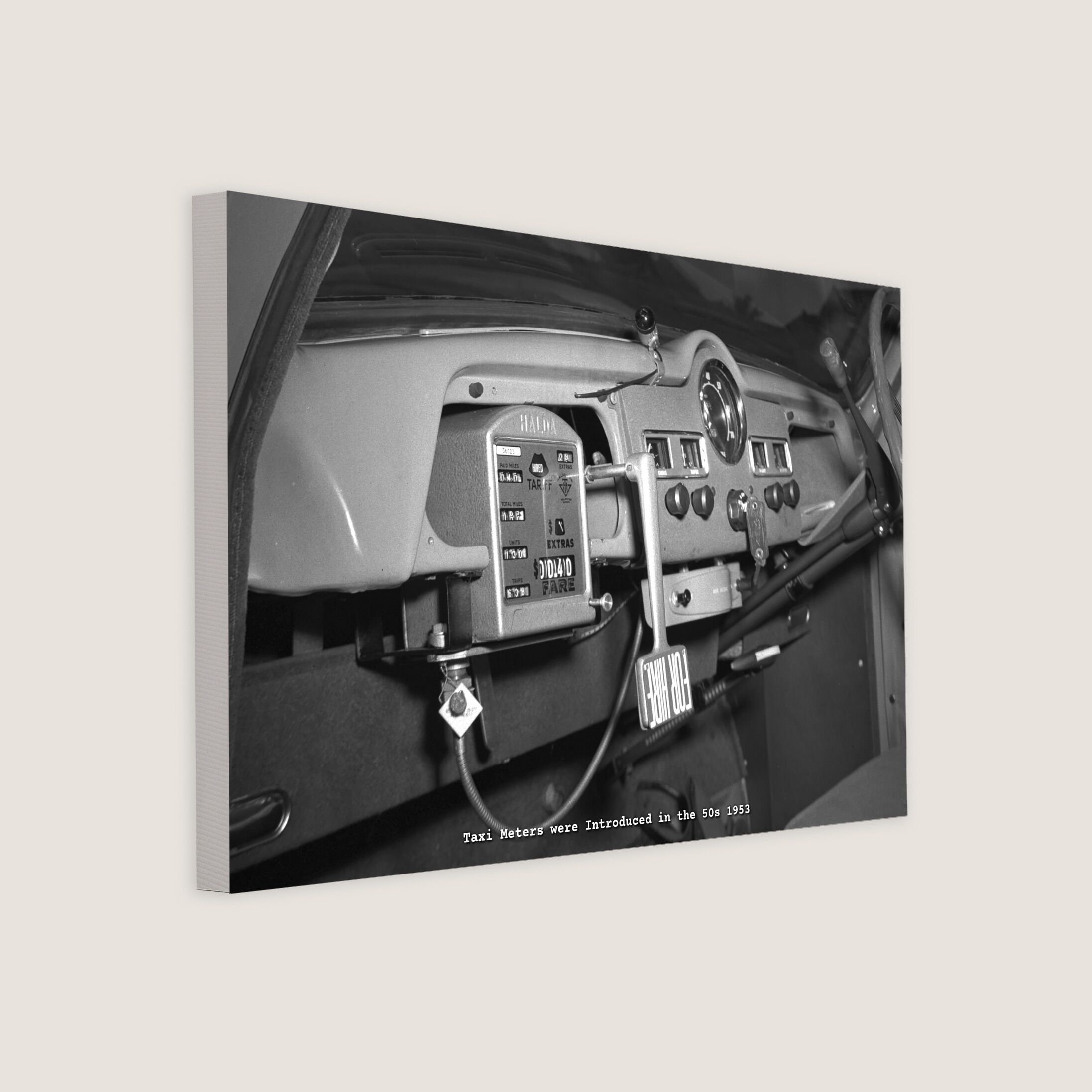Taxi Meters were Introduced in the 50s 1953-My Sg Memories
