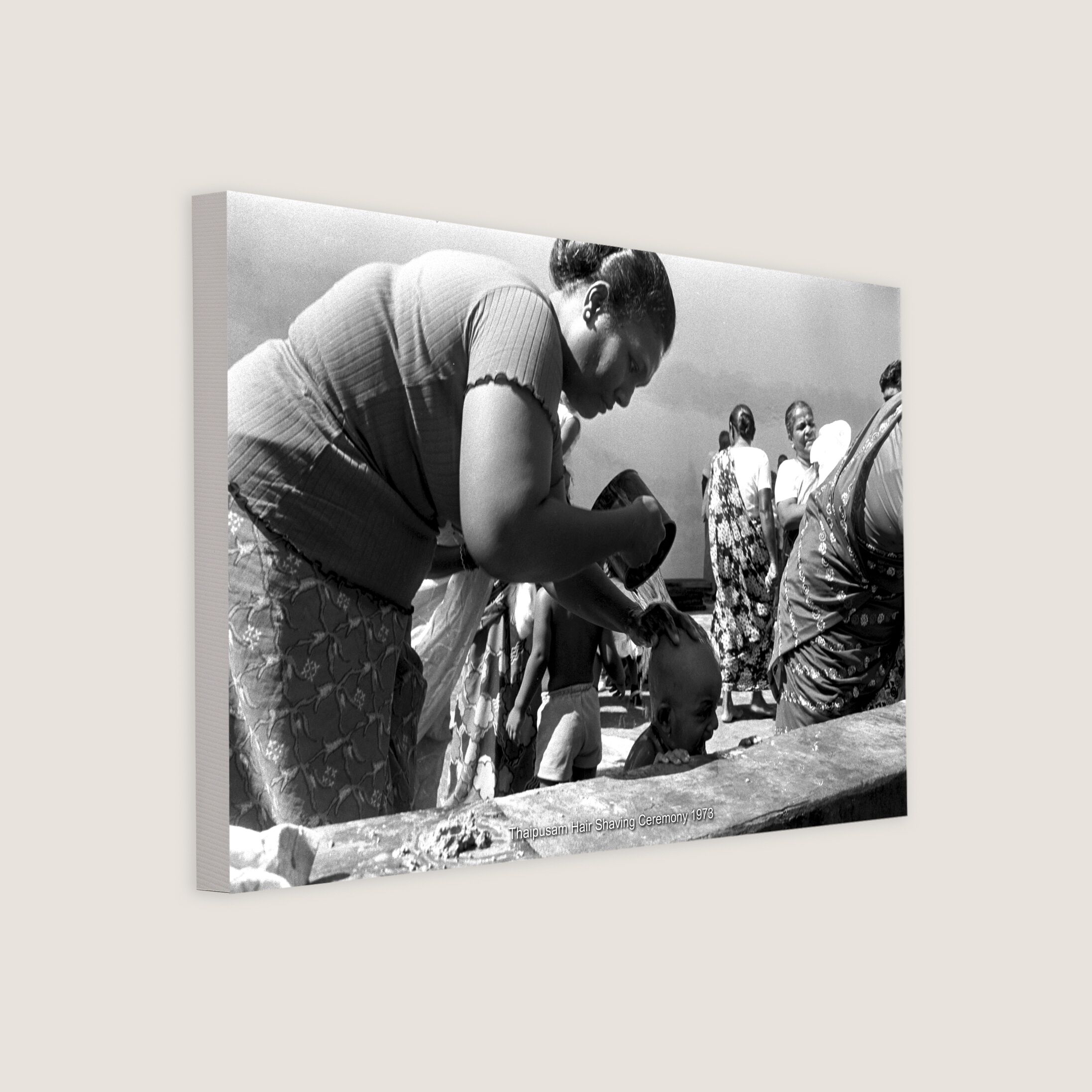 Thaipusam Hair Shaving Ceremony 1973-My Sg Memories