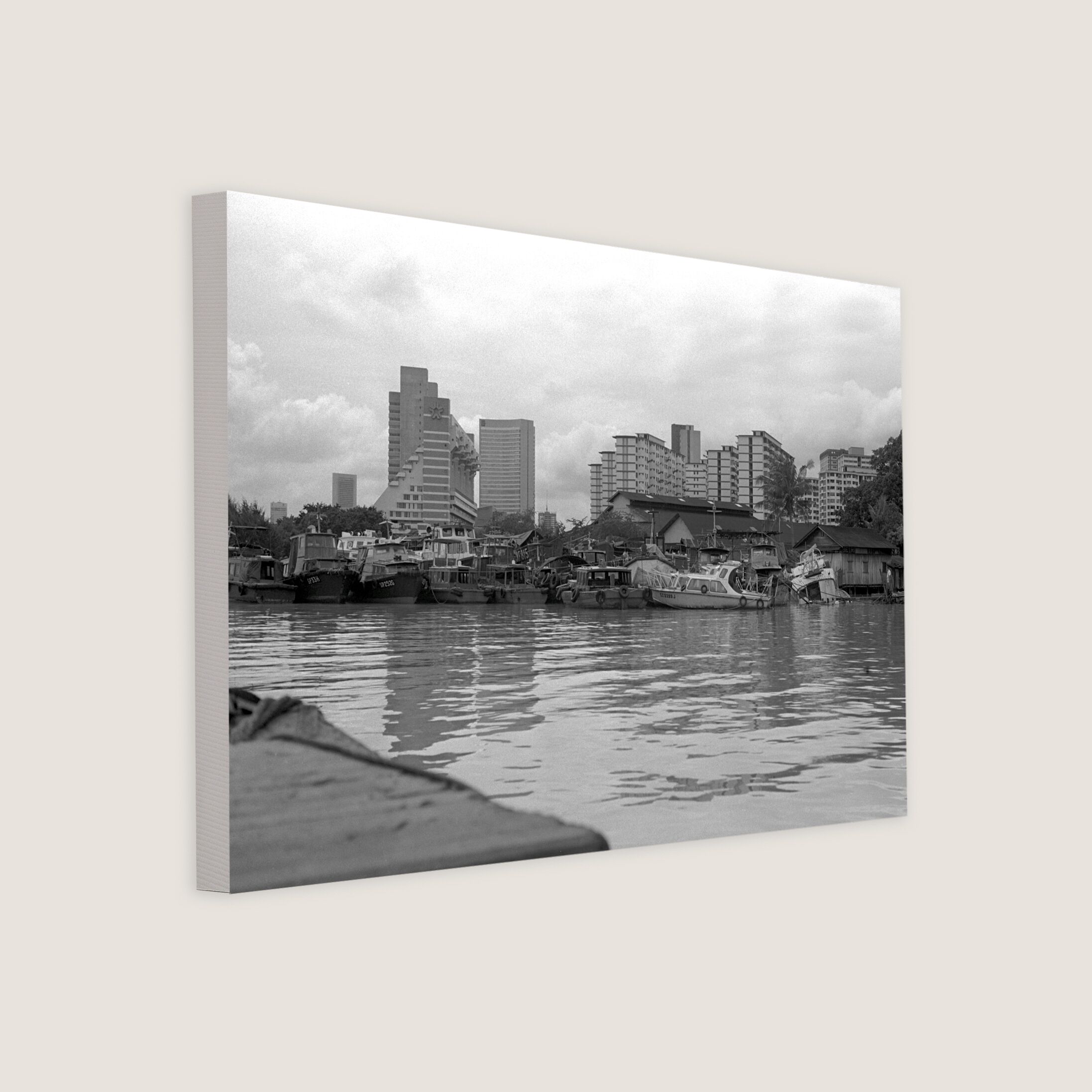 View Along Beach Road and Kallang Basin 1979