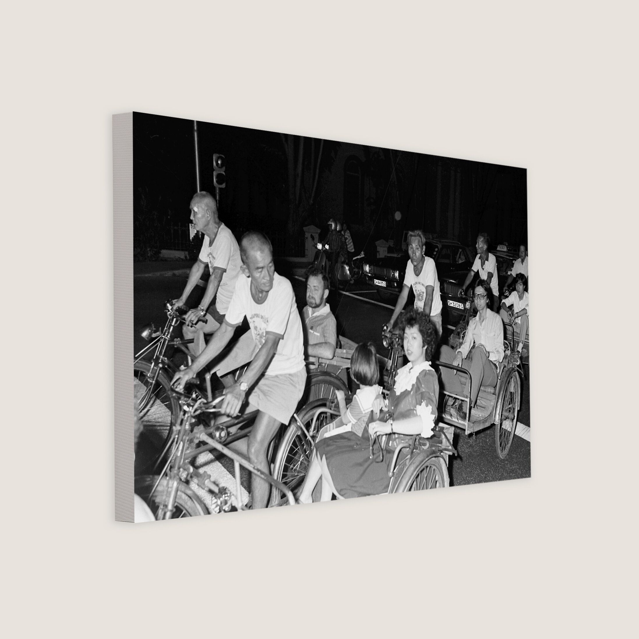 Trishaw Ride at Singapore Cultural Theatre 1982-My Sg Memories