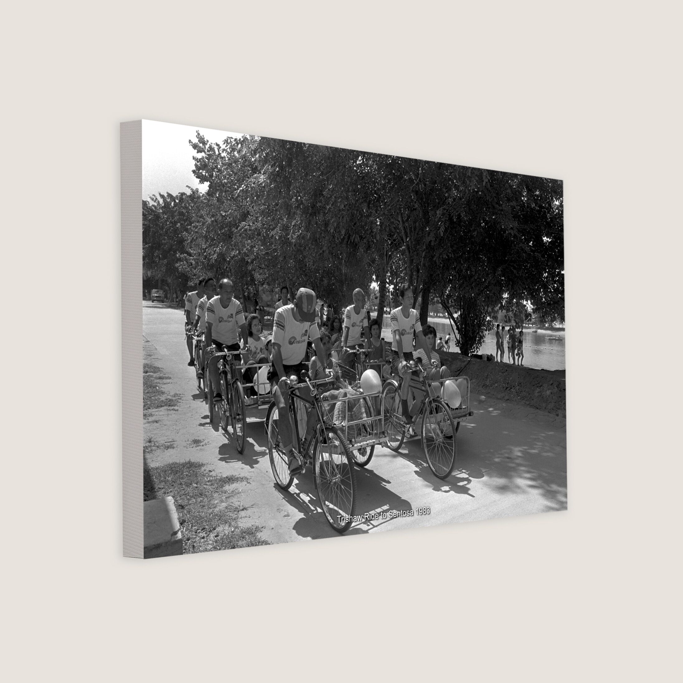 Trishaw Ride to Sentosa 1983-My Sg Memories