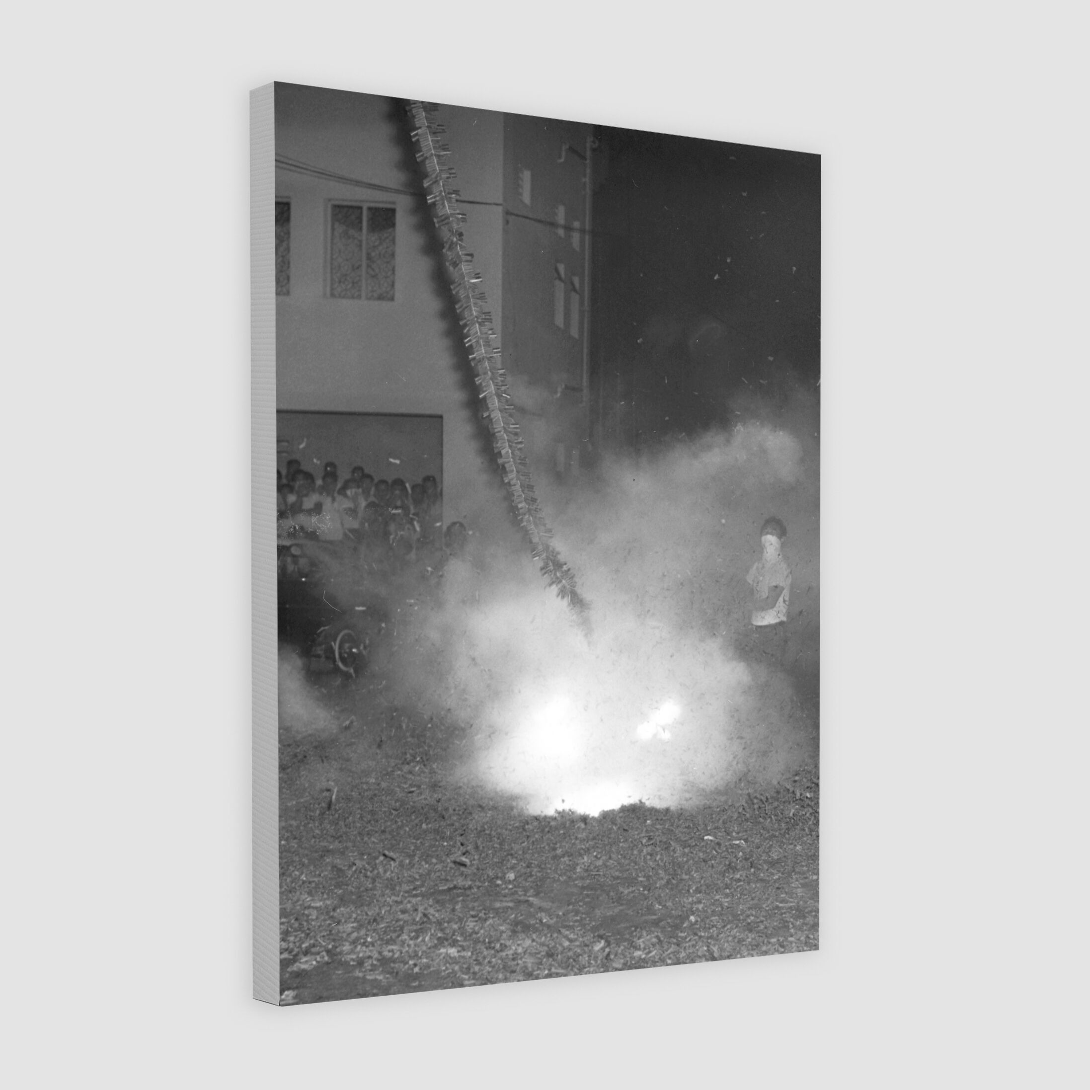 Firecracker Debris Filled the Streets on Yuan Xiao 1965-My Sg Memories