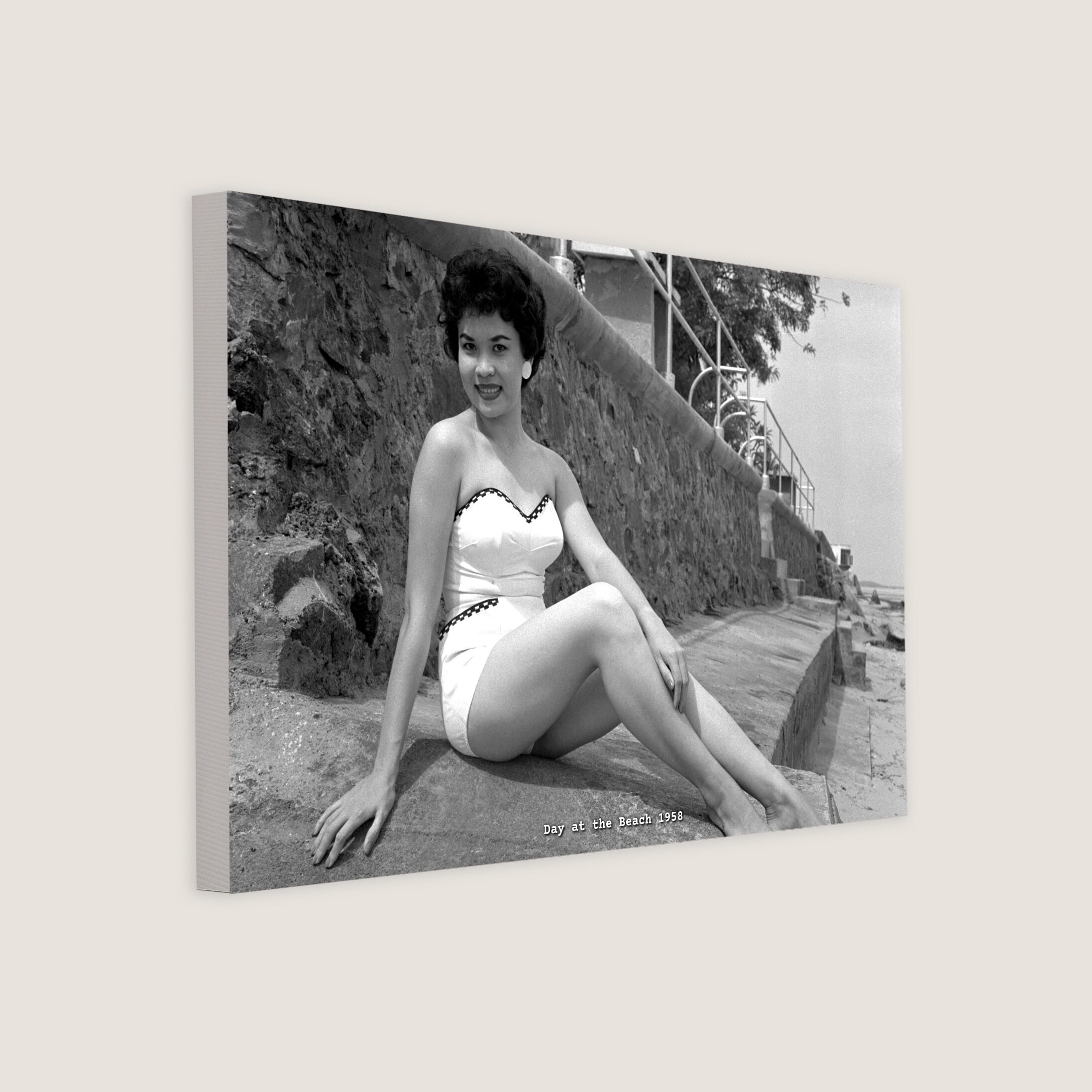 Day at the Beach 1958-My Sg Memories