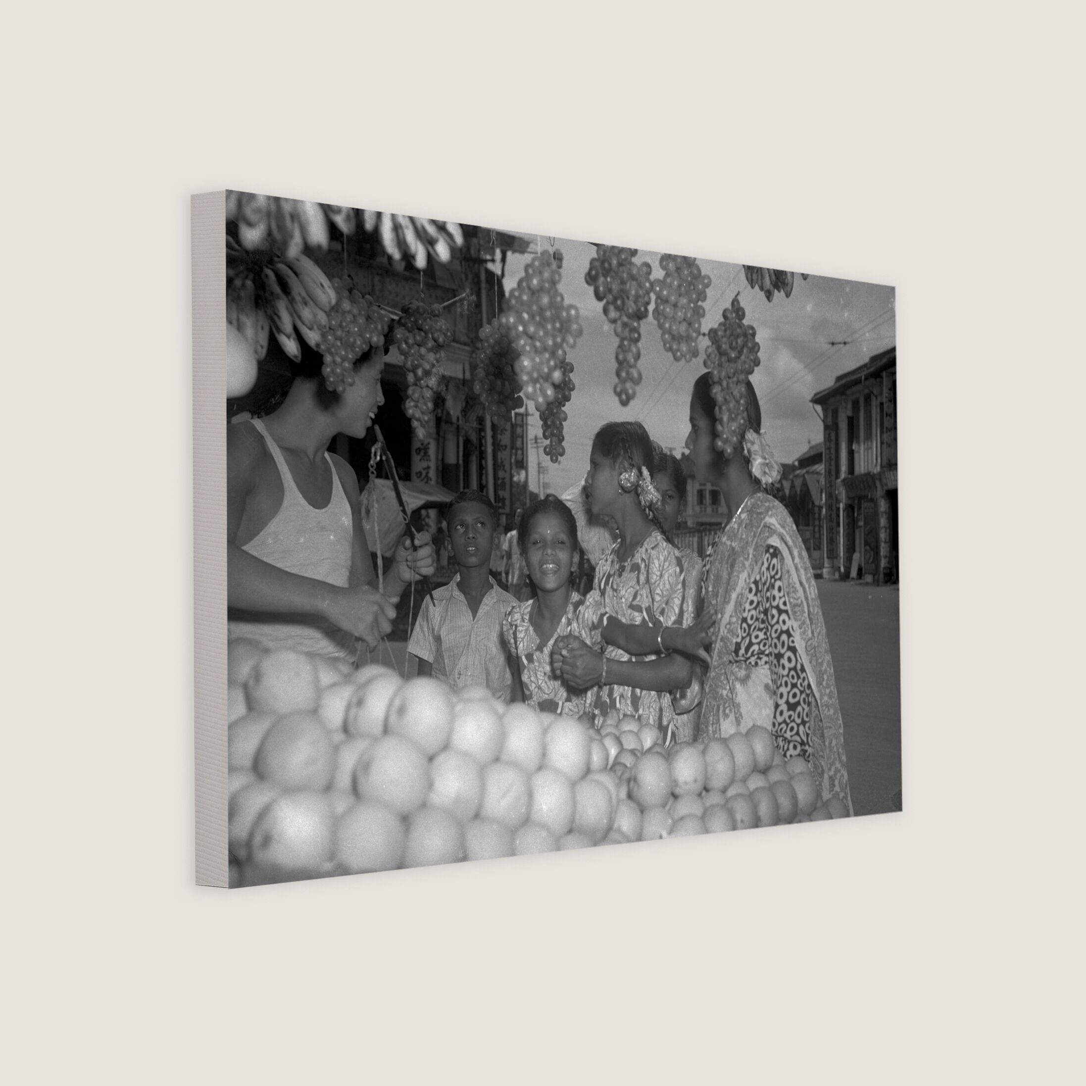 Nostalgic Deepavali 1950 Canvas