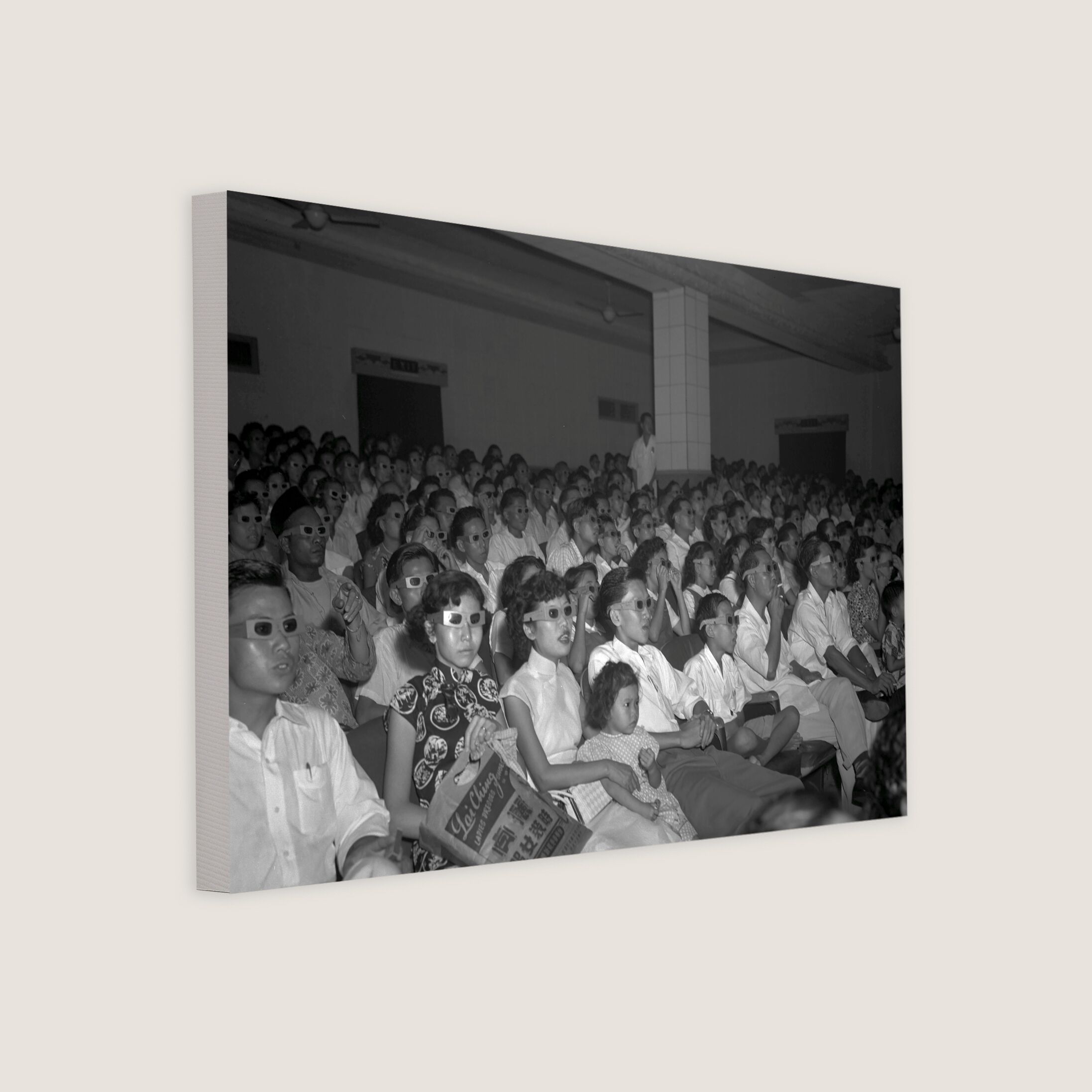 3D Colour Movie at Open Air Capitol Cinema 1953