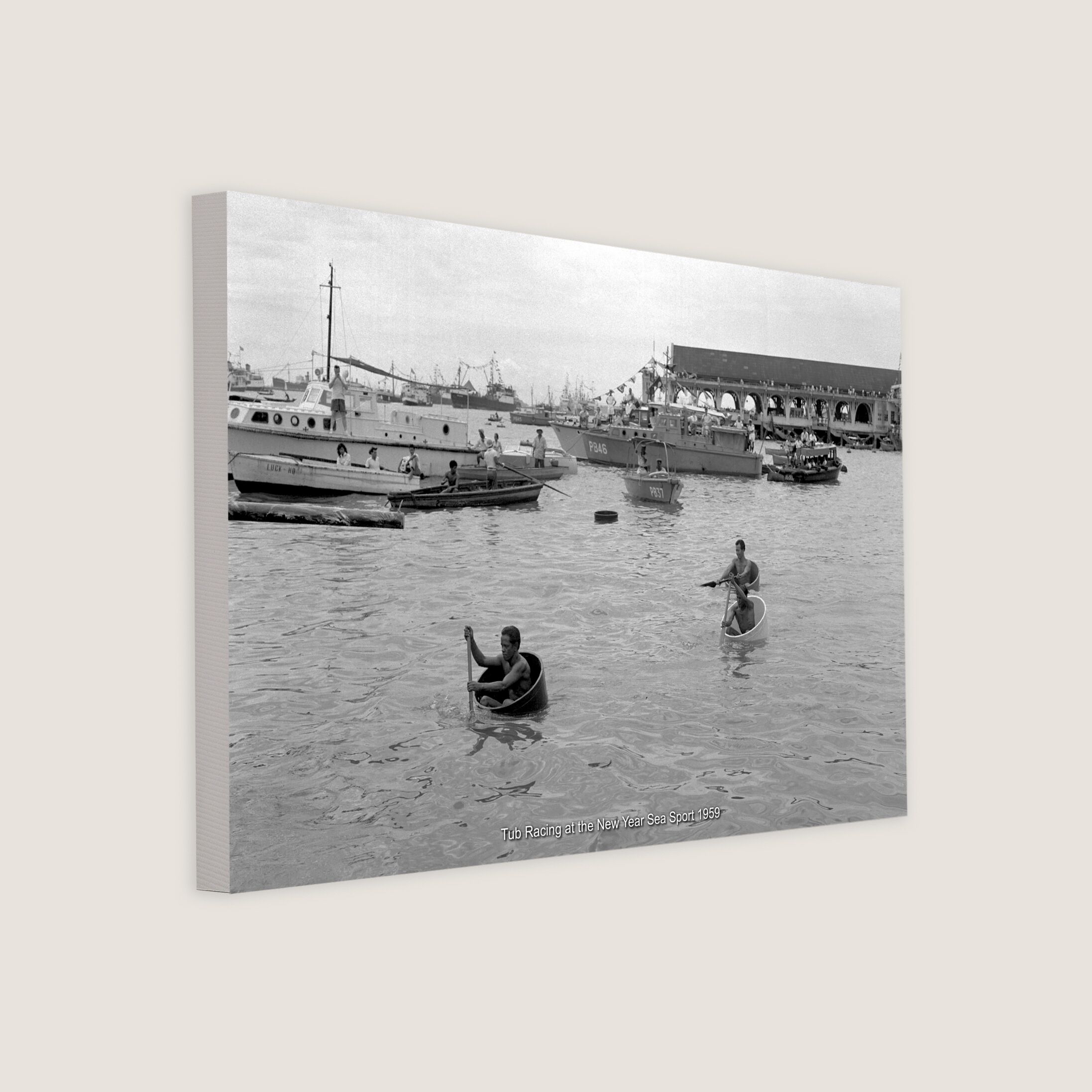 Tub Racing at the New Year Sea Sport 1959-My Sg Memories