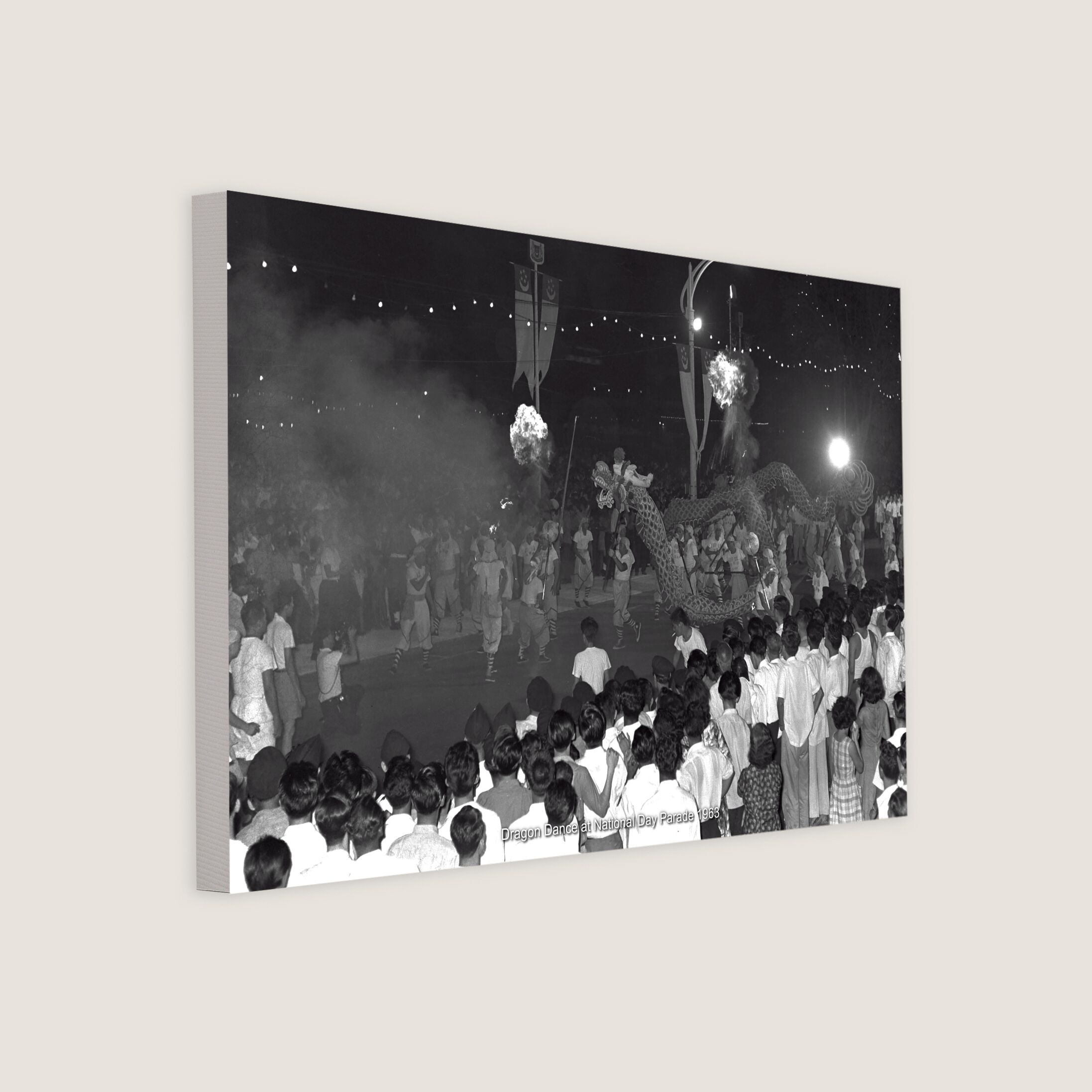 Dragon Dance at National Day Parade 1963-My Sg Memories